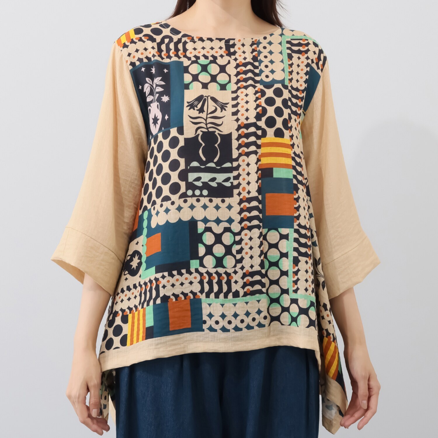 ゼラールスポーツ 涼やか＆さらさら素材 ヘムアクセント Ｔブラウス