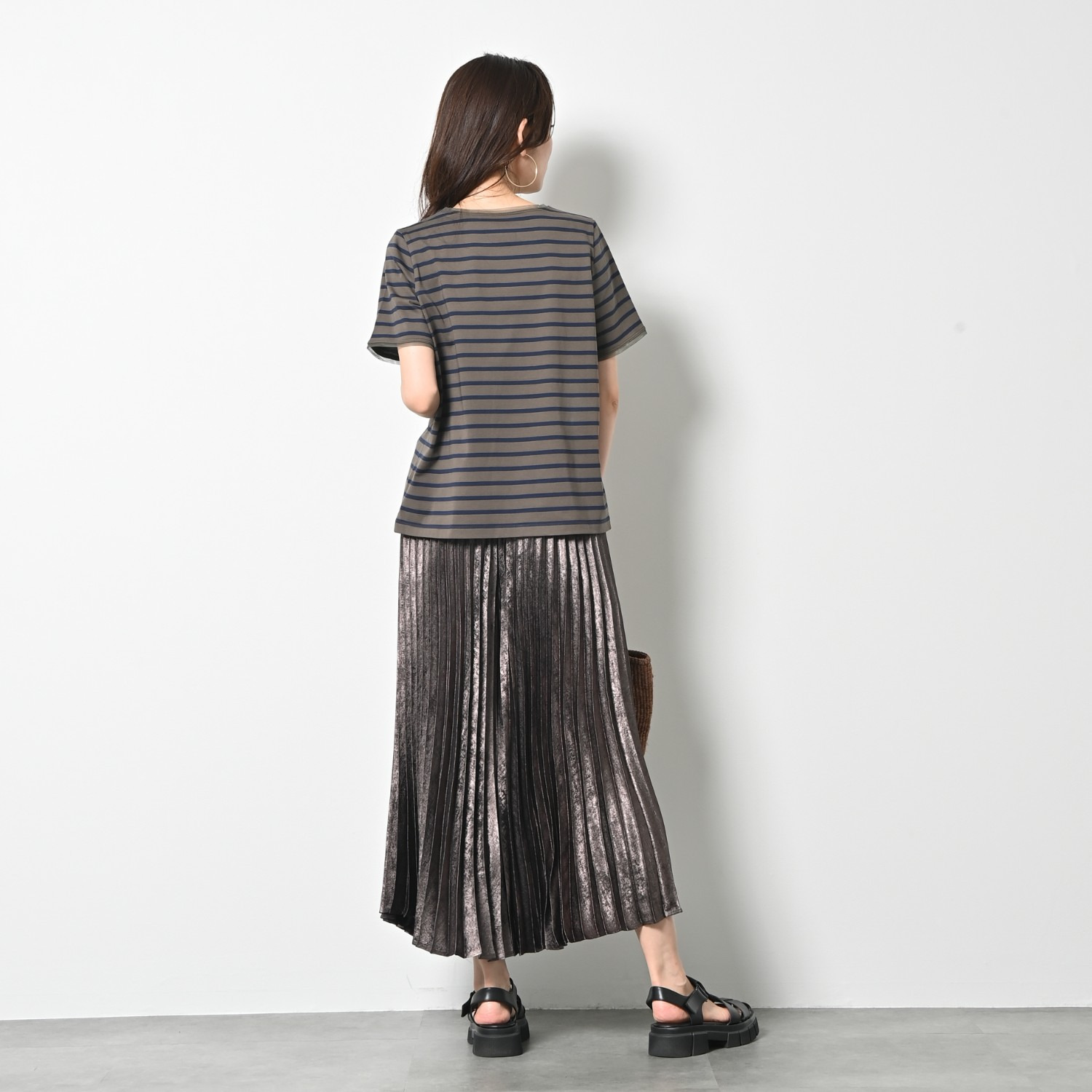 ゼラールスポーツ プリーツデザイン スカート見えパンツ