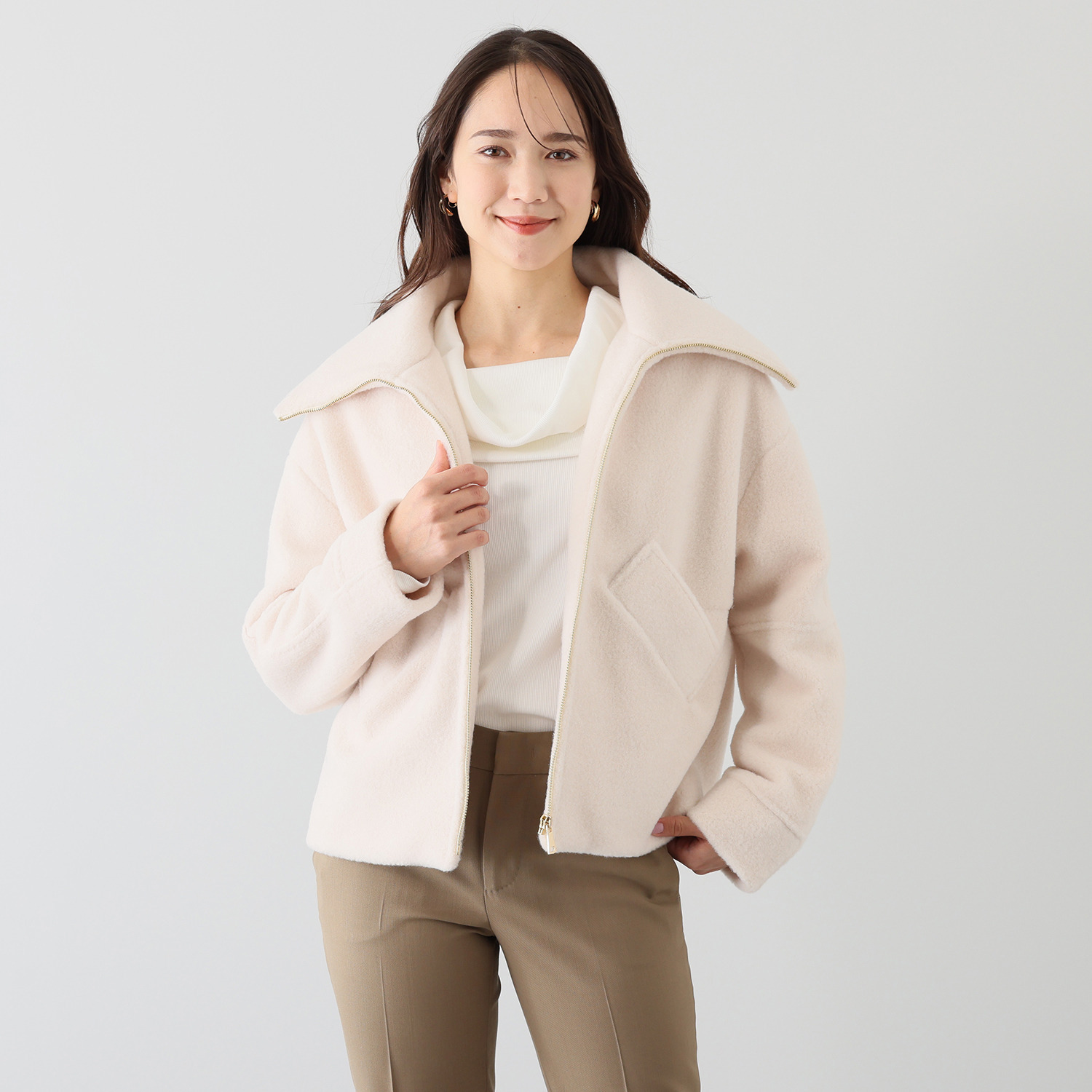 ラジェンテ イタリア製 ボアコート