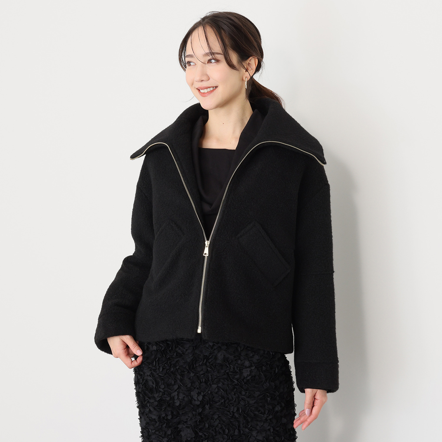 ラジェンテ イタリア製 ボアコート