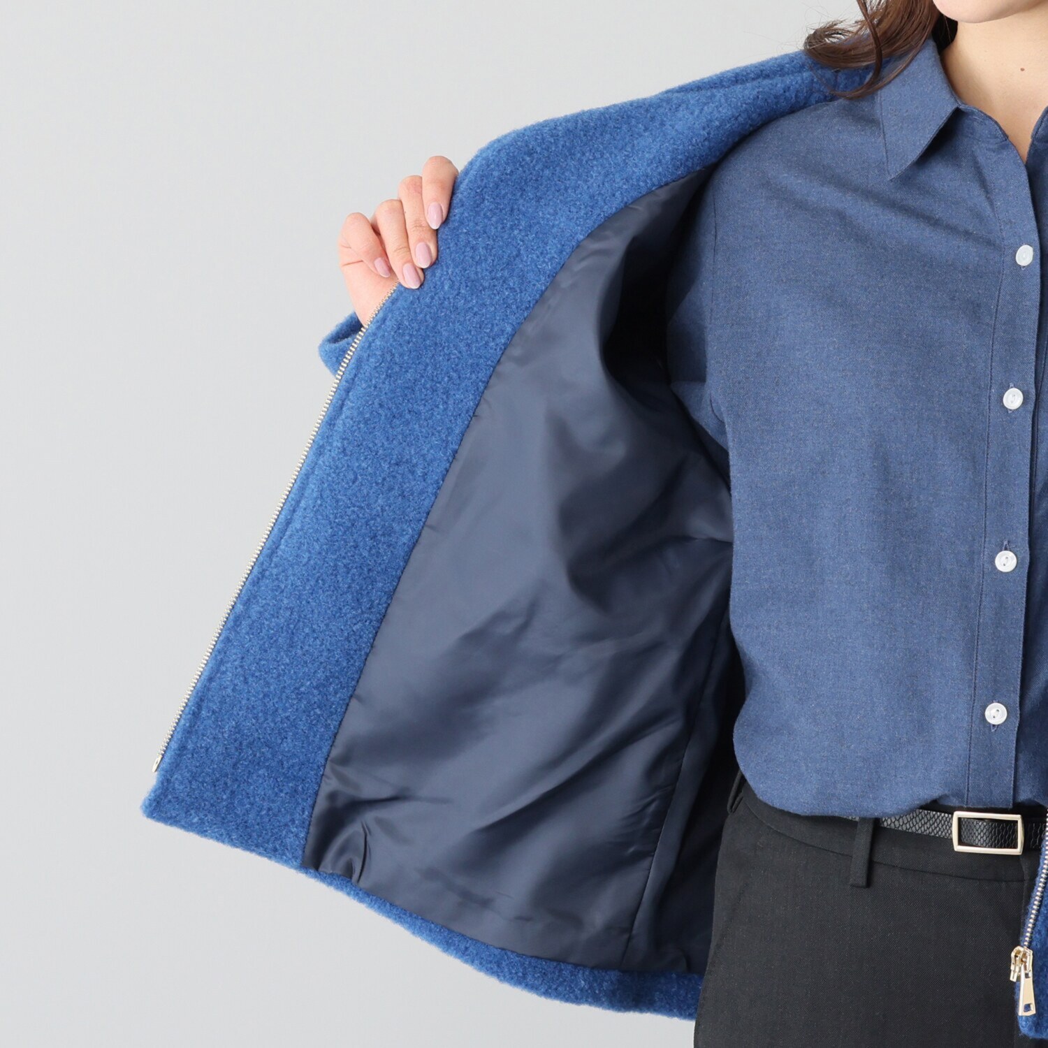 ラジェンテ イタリア製 ボアコート