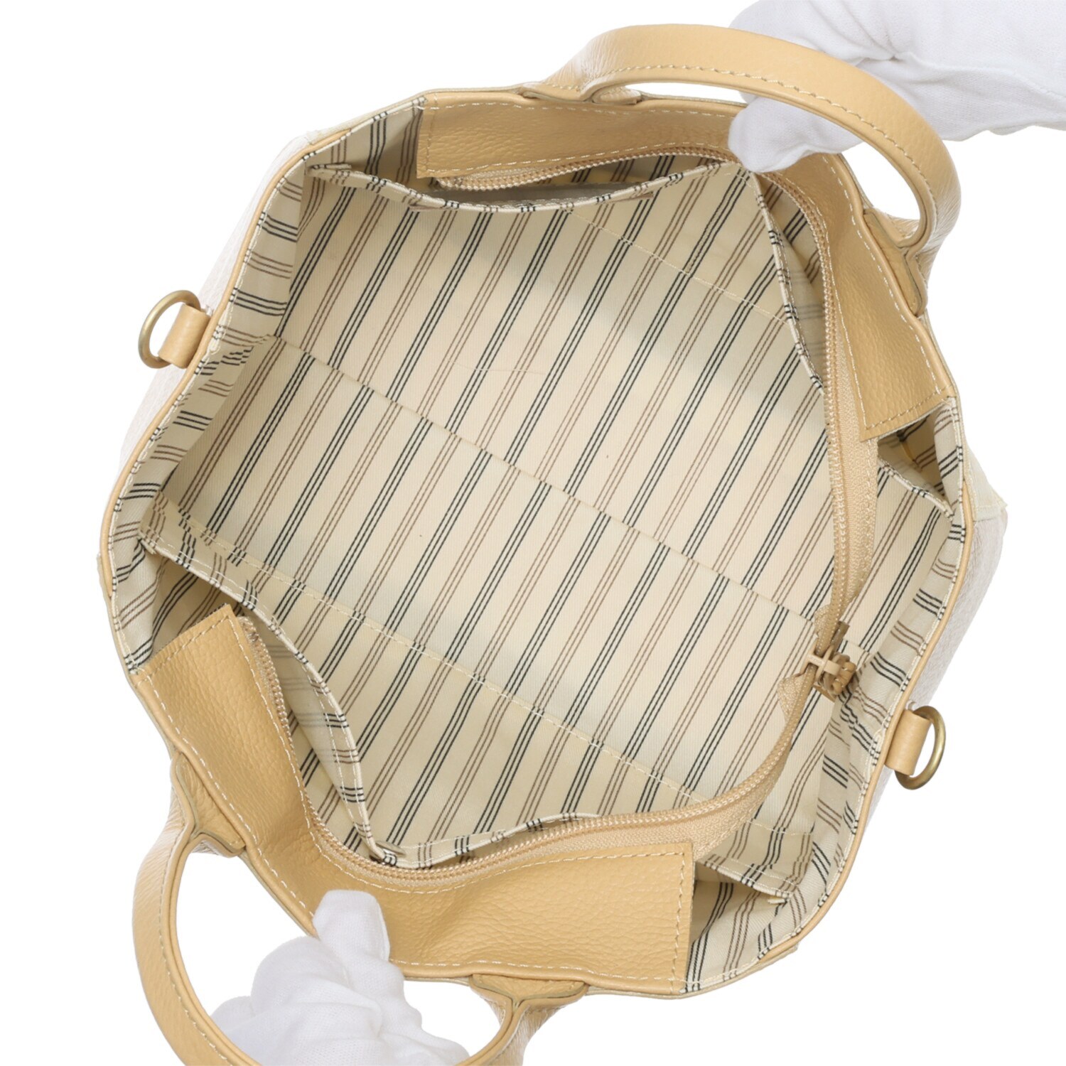 チャオチャオチャコ 牛革 オリジナルプリント ２ウェイトートバッグ ＜小＞