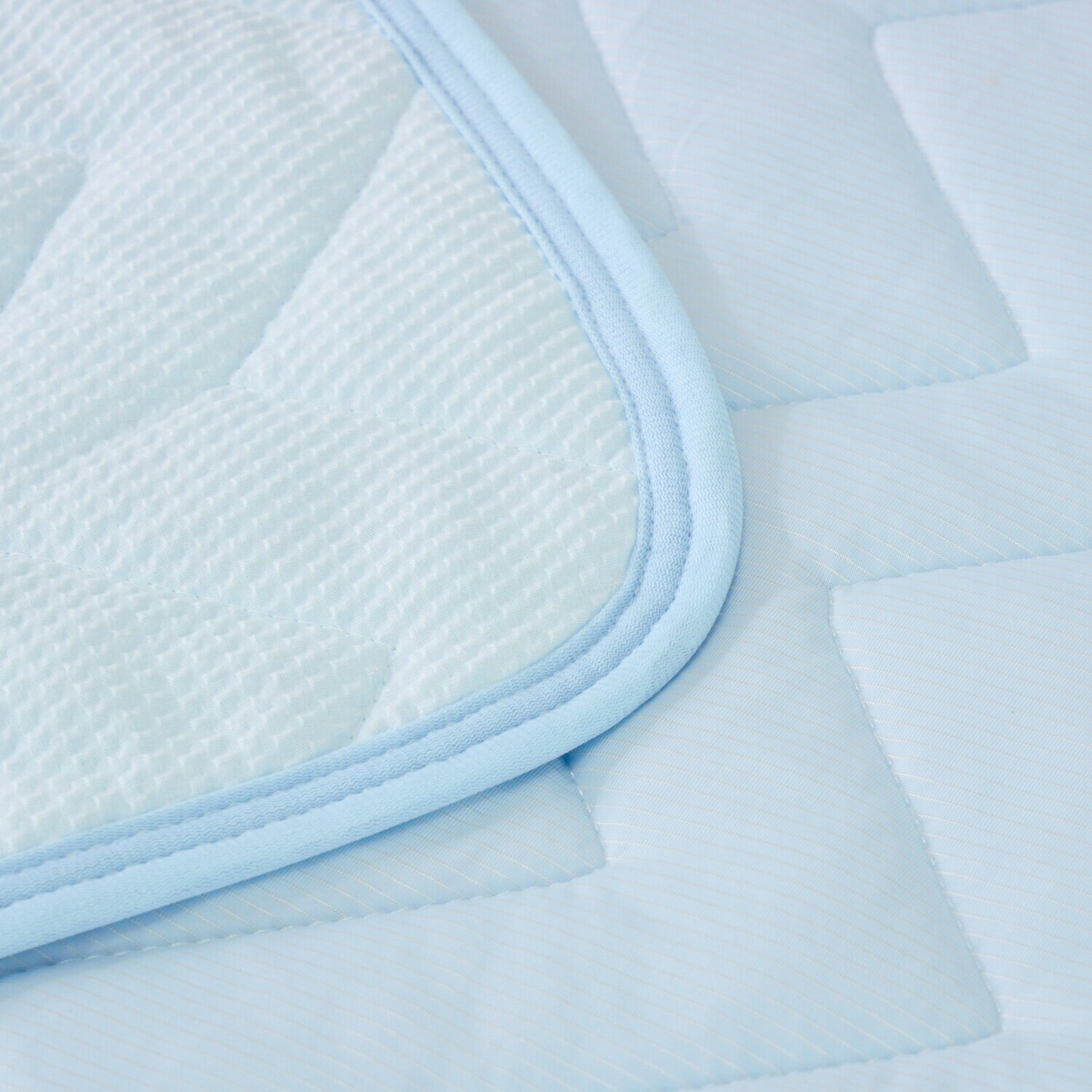 ｎｉｓｈｉｋａｗａ　西川 クール＆綿混リップル リバーシブルケット ＜シングル＞