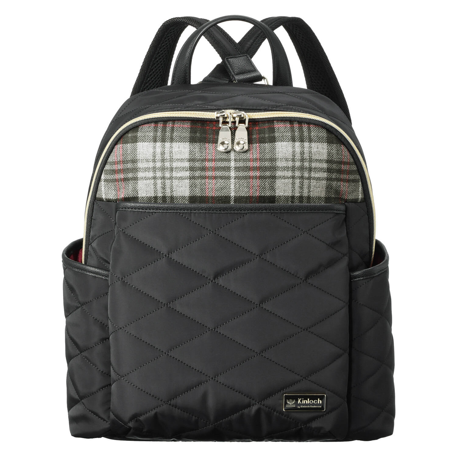 キンロック　バイ キンロックアンダーソン 軽量 ダイヤモンドキルティング Ａ４対応ラウンドリュック