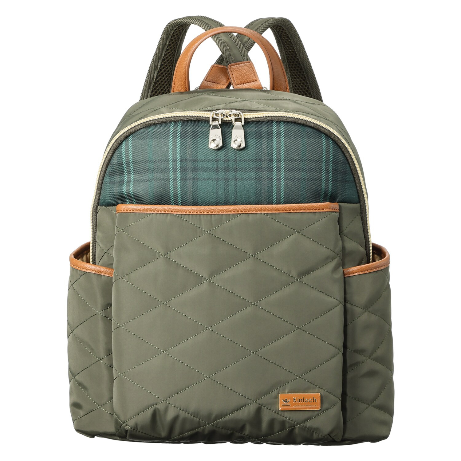 キンロック　バイ キンロックアンダーソン 軽量 ダイヤモンドキルティング Ａ４対応ラウンドリュック