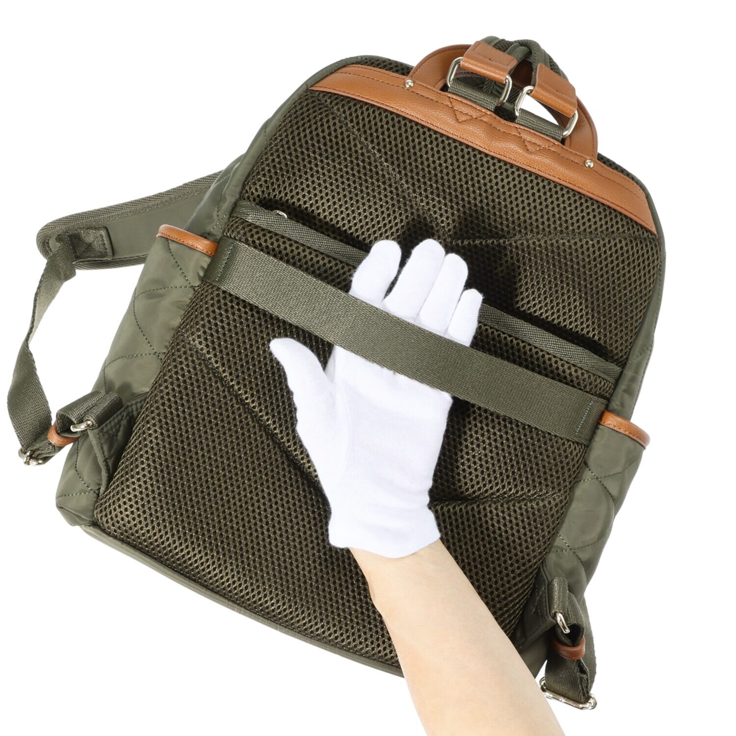 キンロック　バイ キンロックアンダーソン 軽量 ダイヤモンドキルティング Ａ４対応ラウンドリュック