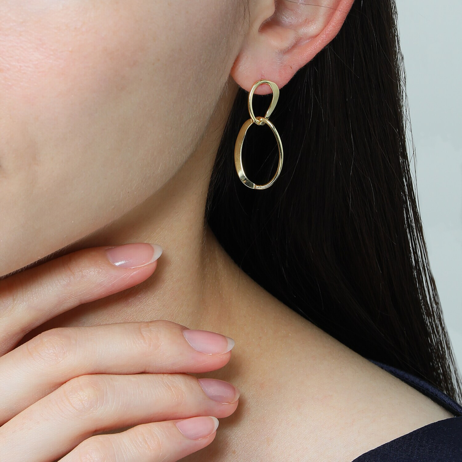 アルジェント イタリアーノ シルバー ボリュームピアス