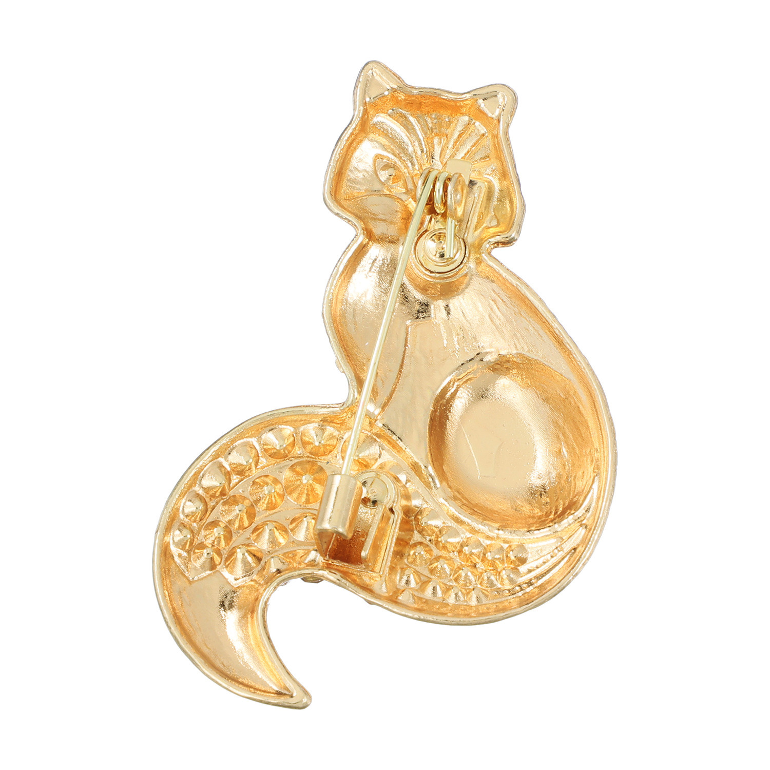 ドンナルマ キラキラブローチ ＜キツネ＞