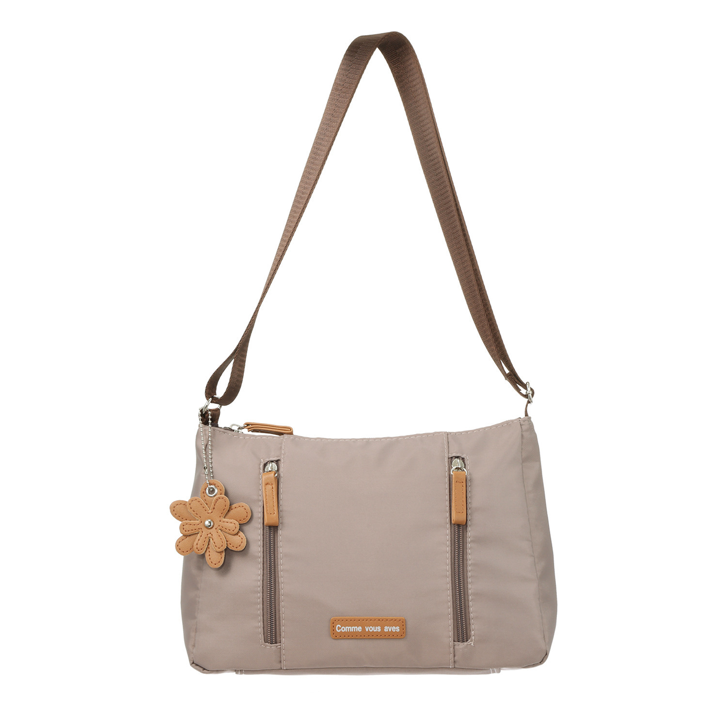 ダジュール 多ポケット ショルダーバッグ