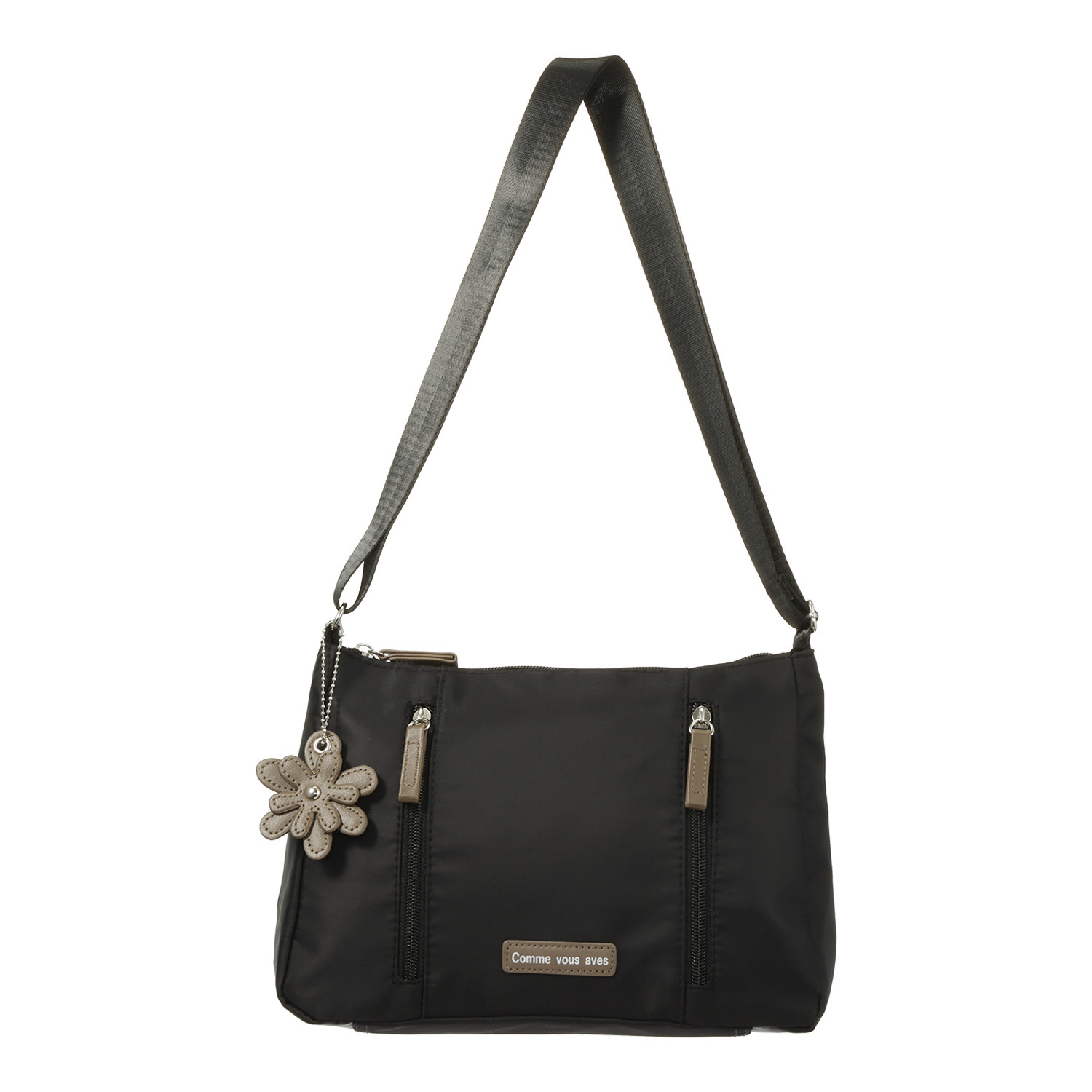 ダジュール 多ポケット ショルダーバッグ