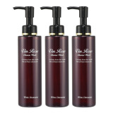 ホワイトディアマンテ ９４種類の美容成分配合 メイクオフ＆洗顔＆ハリツヤ美肌ケア！ ヴァンロゼ クレンズウォッシュ ３本セット