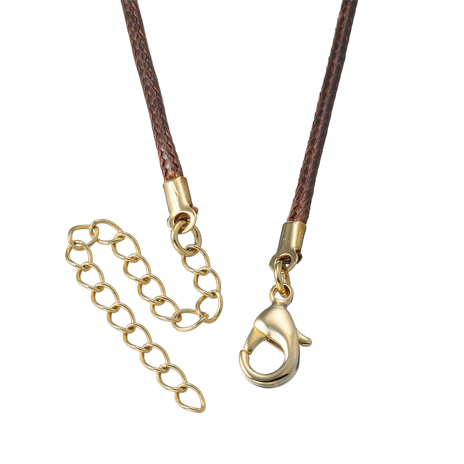 グレイスモア 水牛 ハワイアンデザイン ニュアンスカラー モンステラ ペンダントブローチ＆ コードネックレス