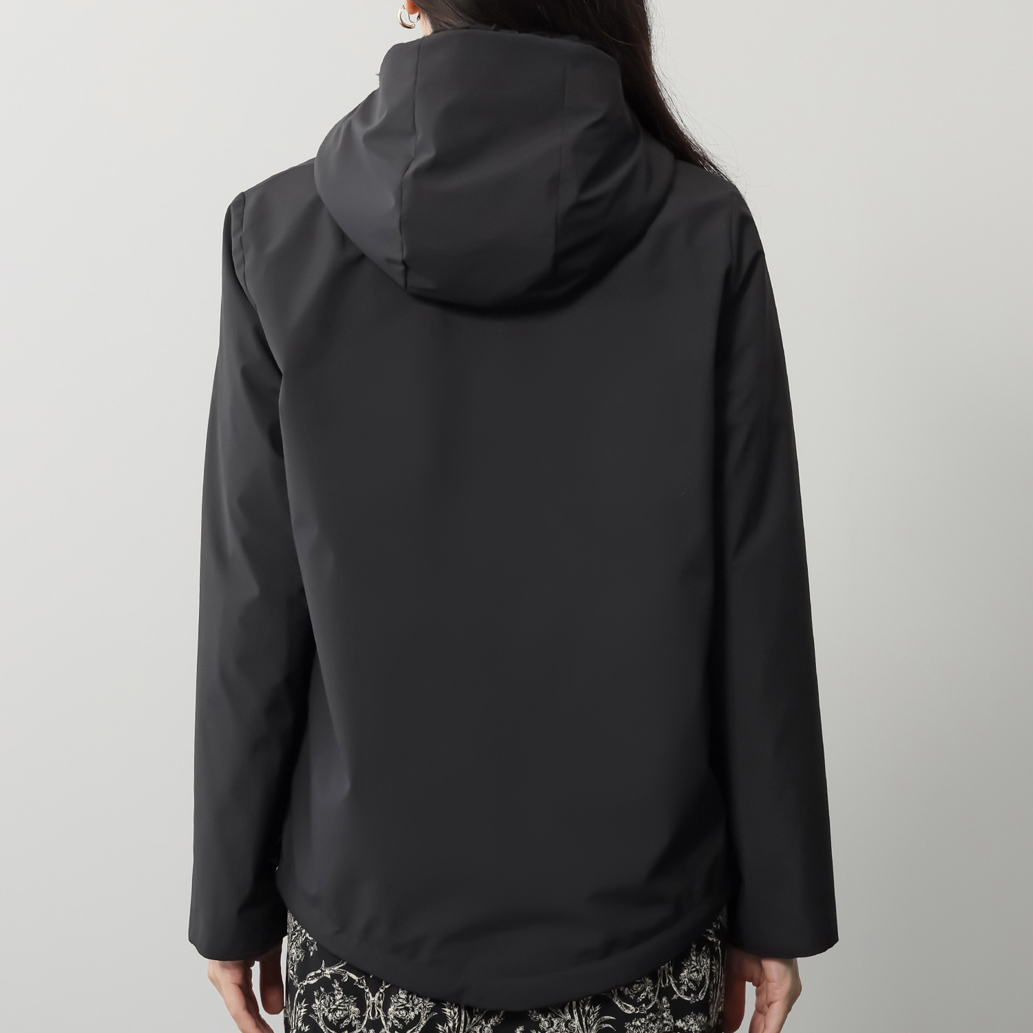 シェアードミンク リバーシブル フーディージャケット