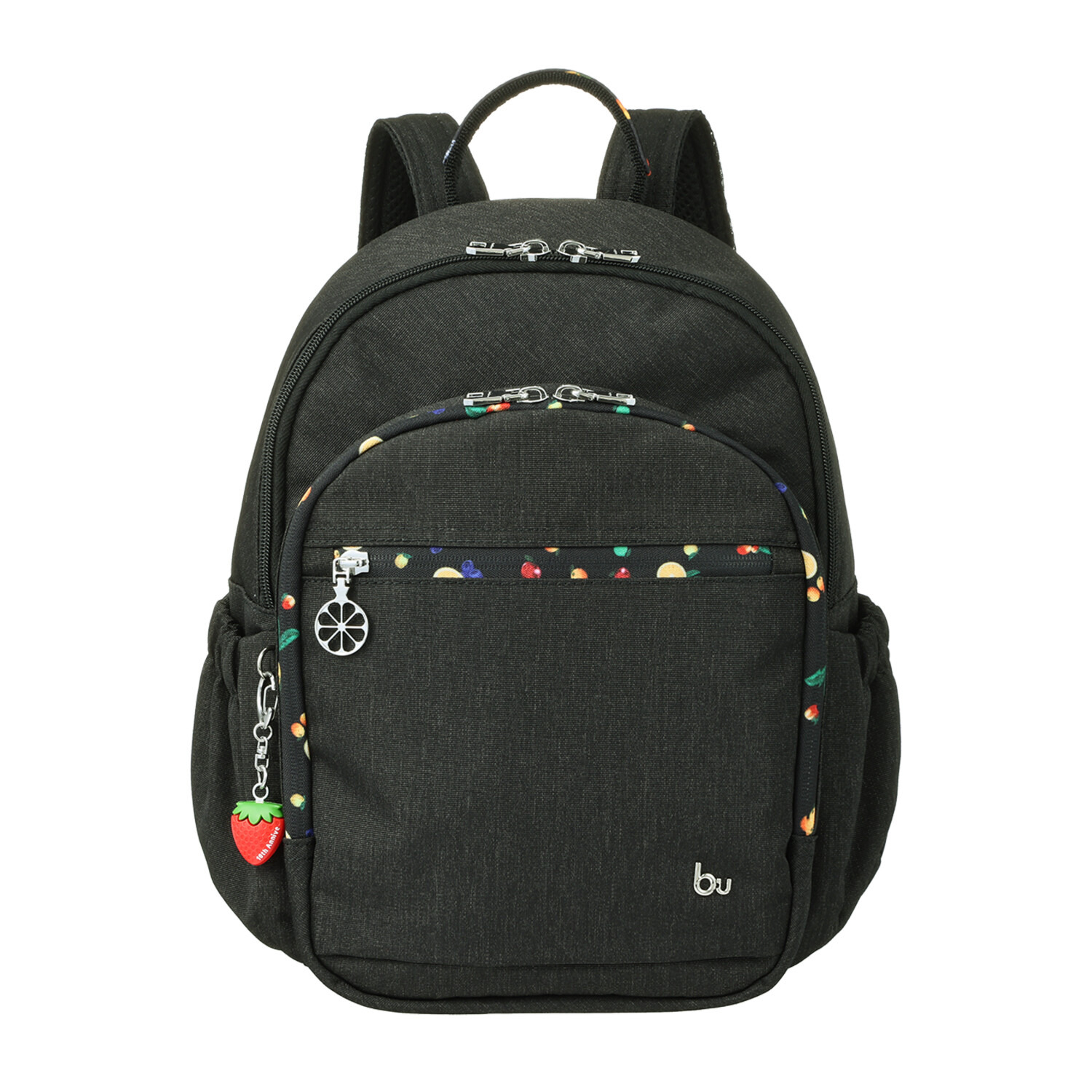 ビサイユ ショップチャンネル デビュー１０周年記念 トロピカルフルーツ はっ水２ウェイリュック ＜イチゴチャーム付＞