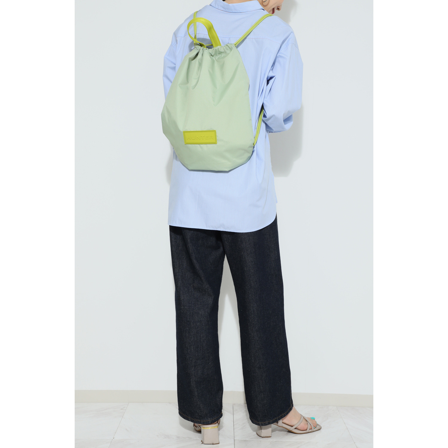 ハンター はっ水 トラベルドローストリング バックパック