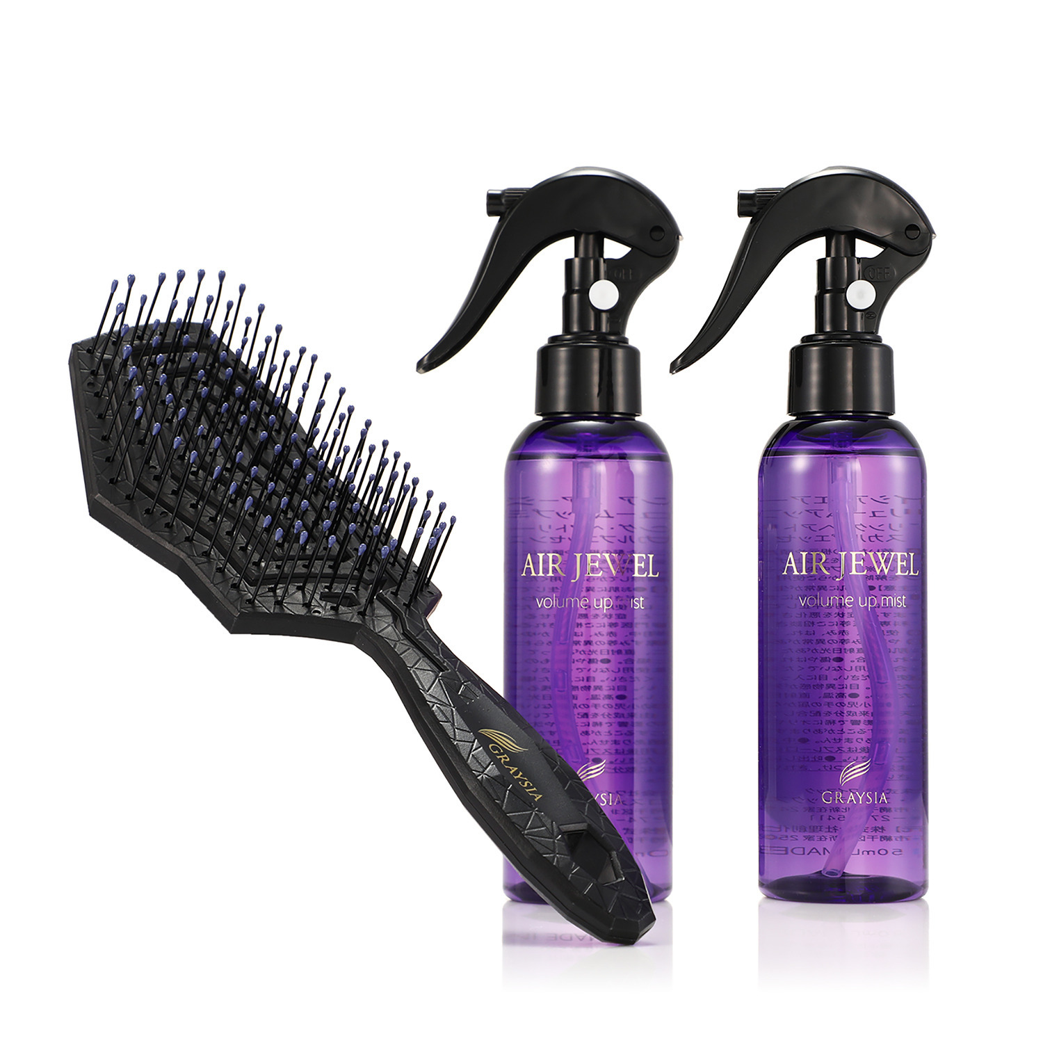 グレイシア 固め過ぎず自然な仕上がり 簡単にふんわり感を演出 エアージュエル ボリュームアップミスト ２本特別セット 