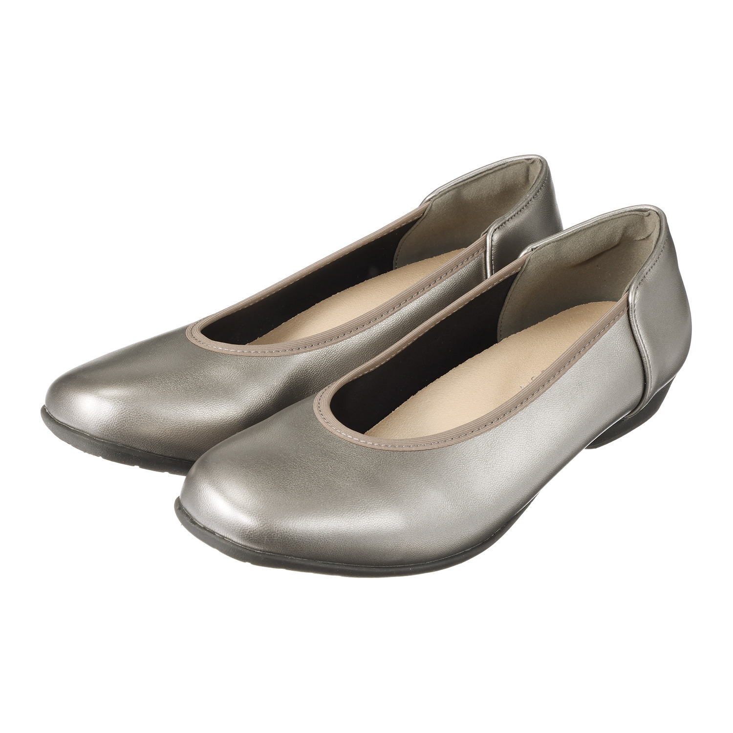 アルファキュービック 靴のマエストロ監修 軽量　ゆったり ストレッチパンプス