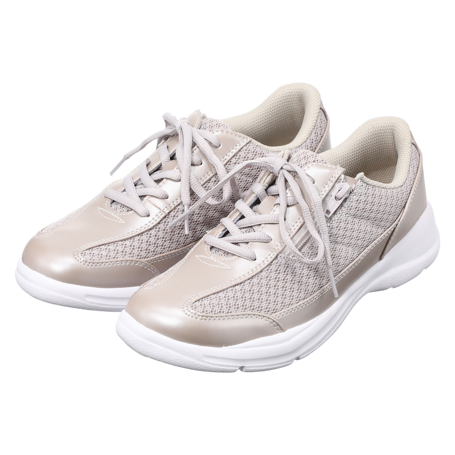 リラクサー メッシュ サイドファスナー付 スニーカー＜レディース＞