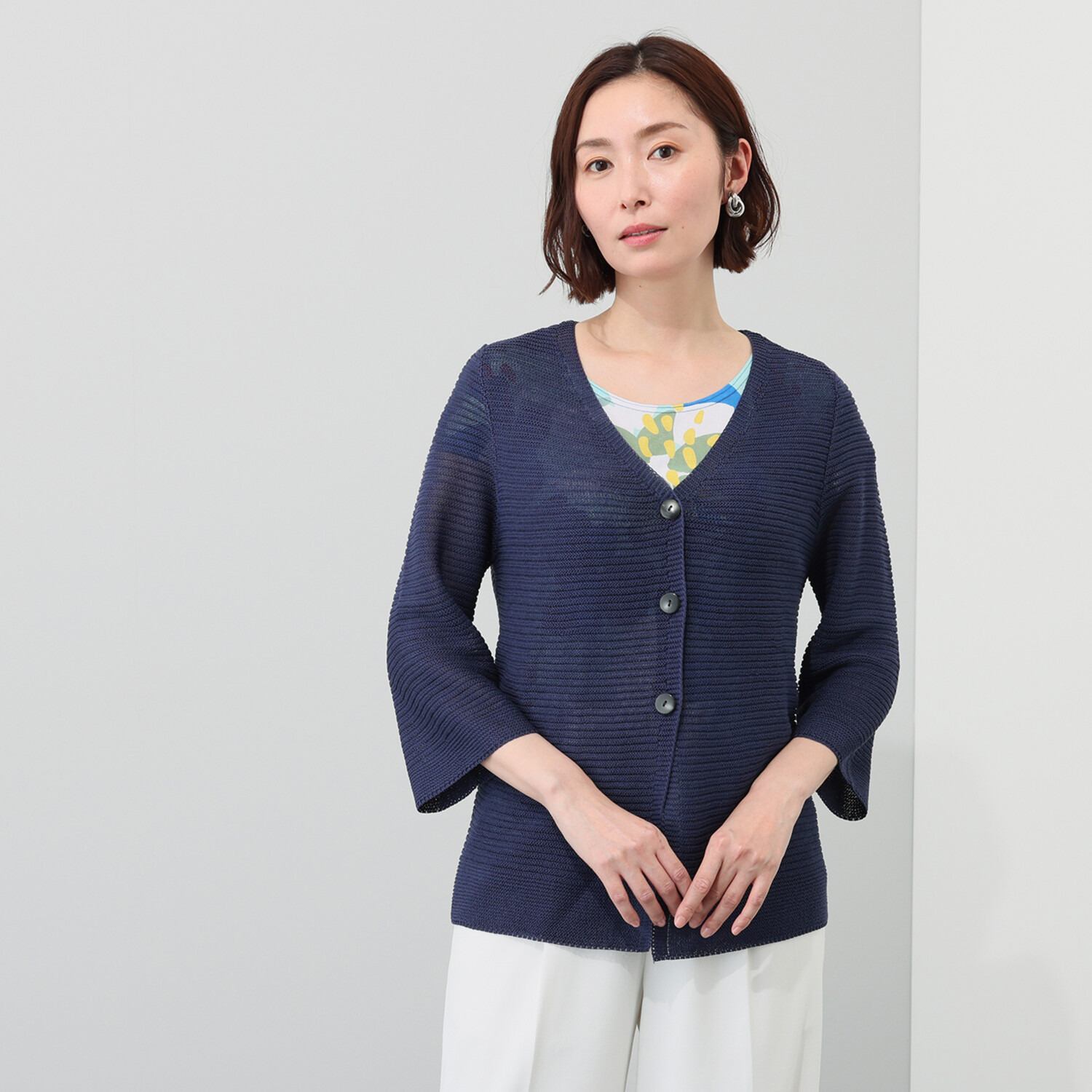 ダジュール 上質スタイル カーディガン