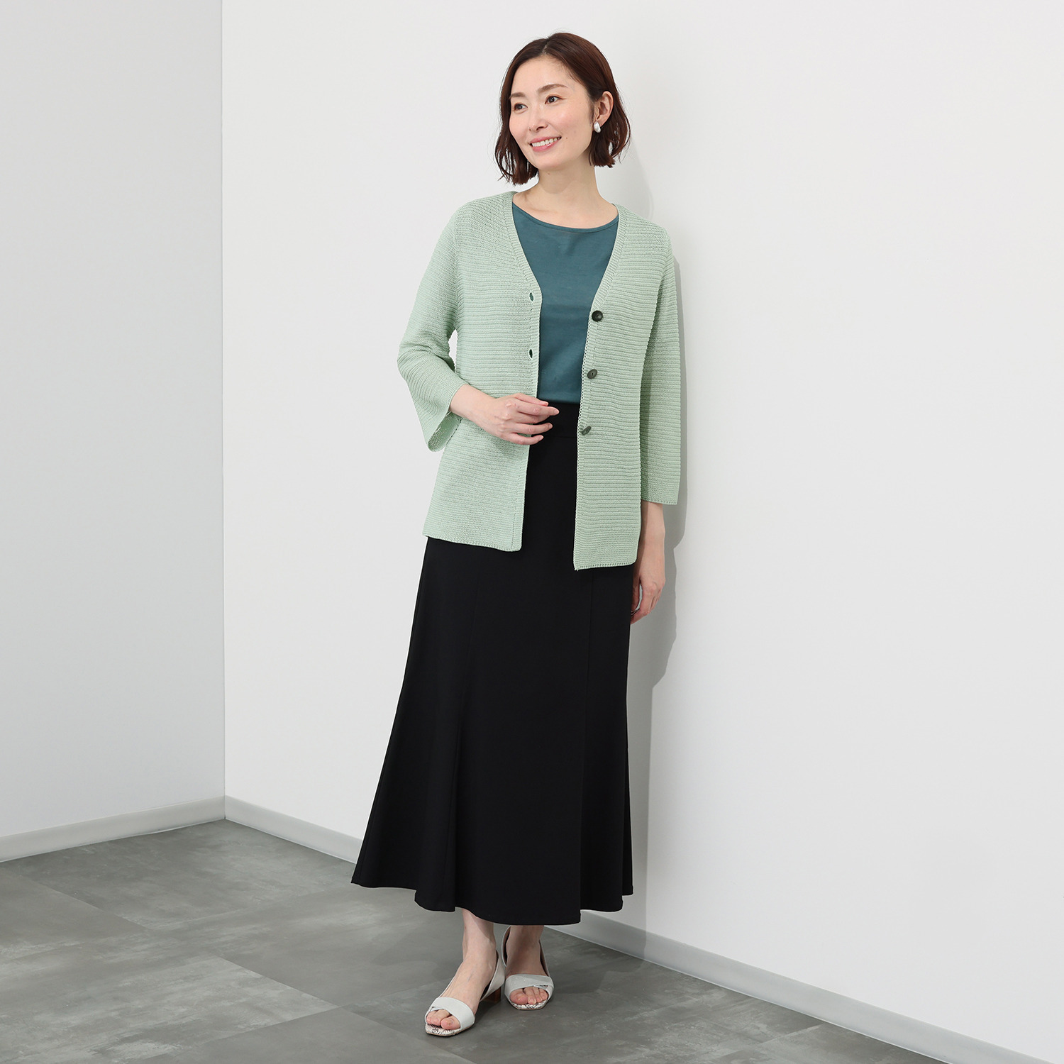 ダジュール 上質スタイル カーディガン