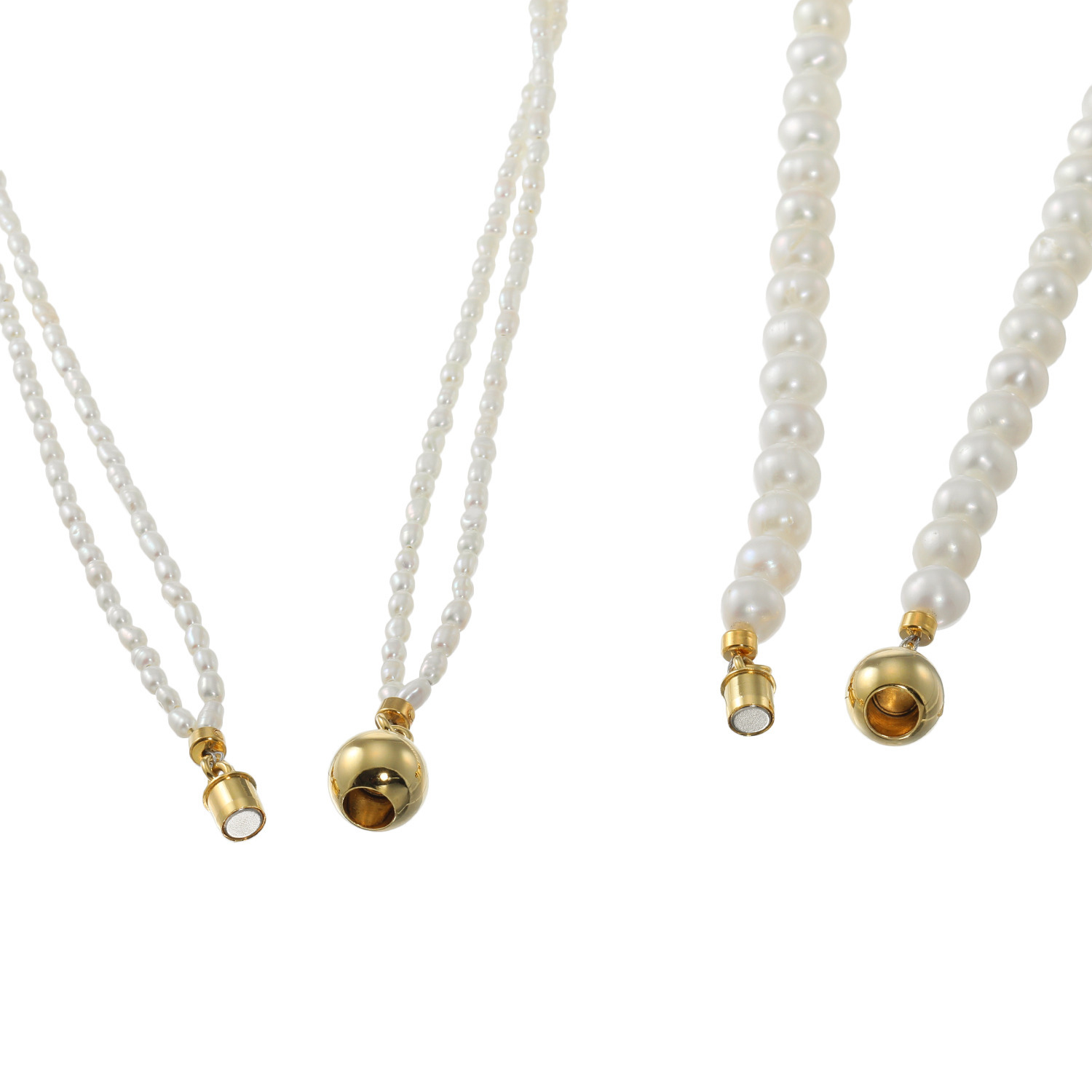 オルウィズ ４ウェイで楽しめる 淡水パール ネックレスセット