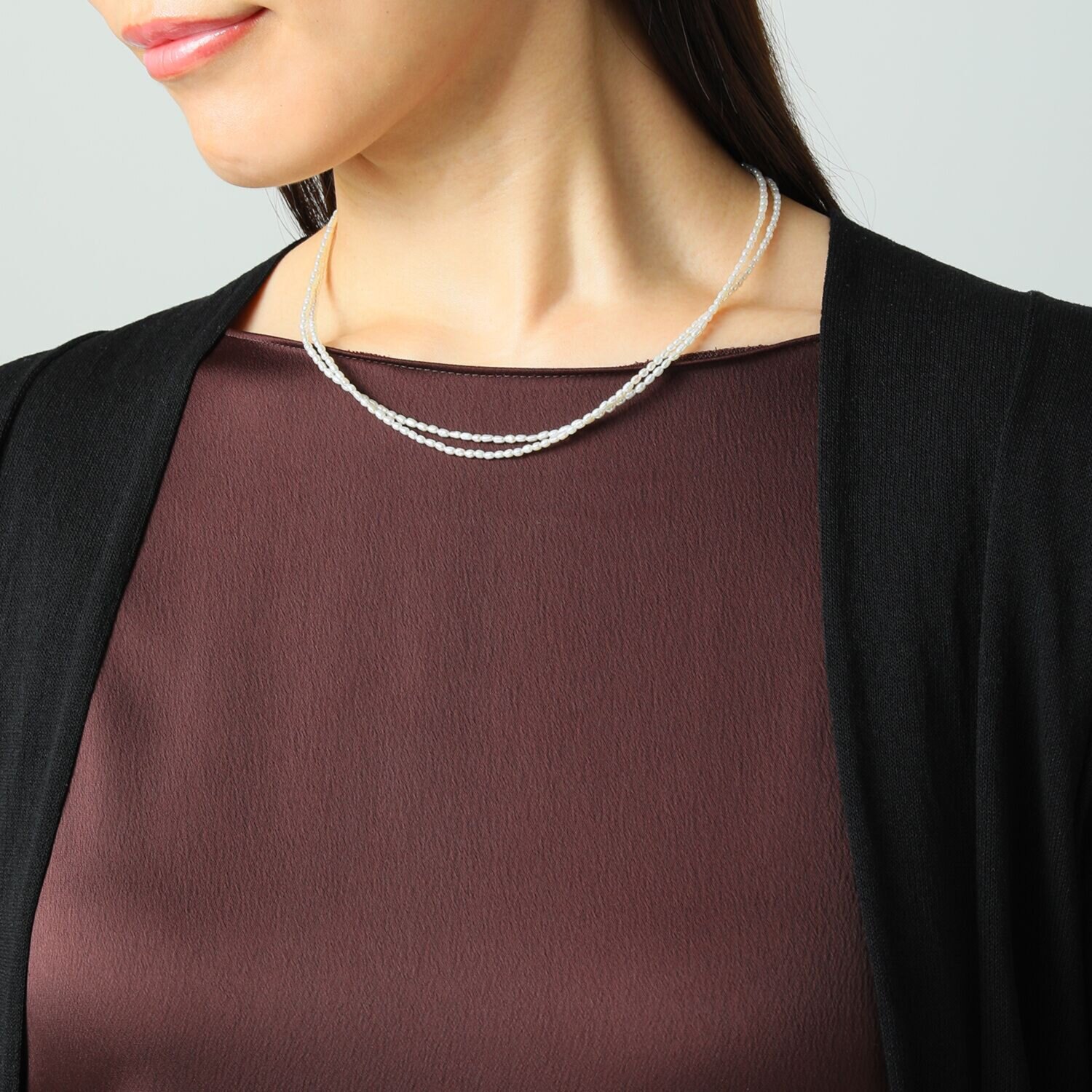 オルウィズ ４ウェイで楽しめる 淡水パール ネックレスセット