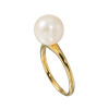 オルウィズ シルバー 淡水パール １粒デザインリング