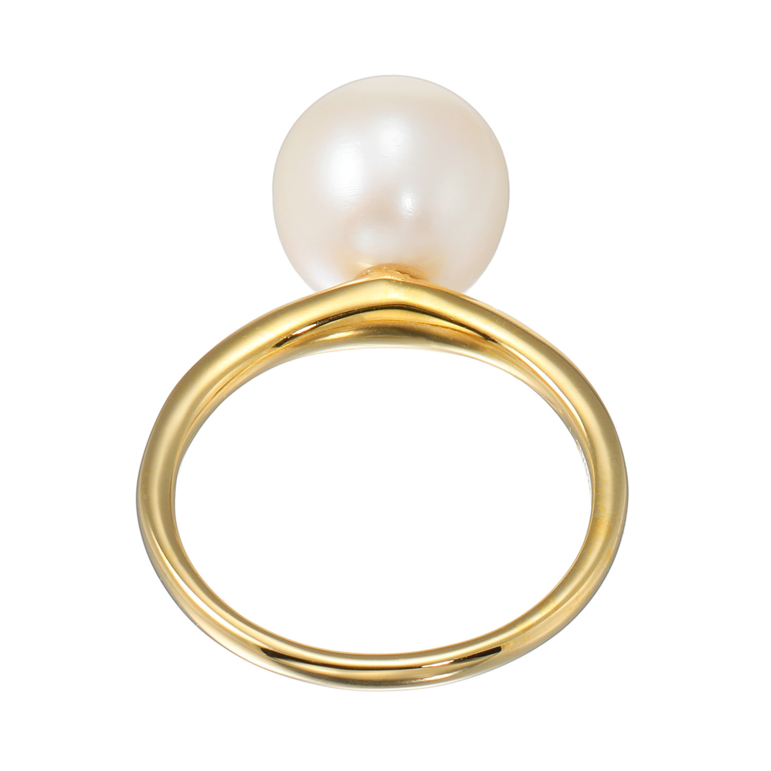 オルウィズ シルバー 淡水パール １粒デザインリング