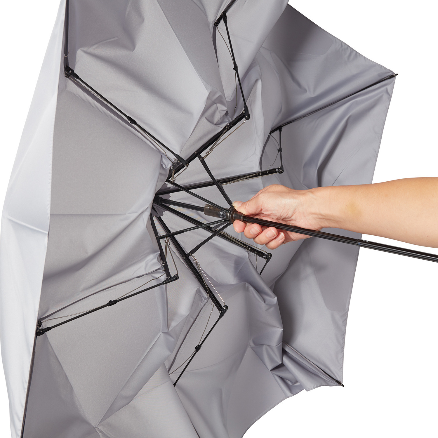 ウォーターフロント “クイックシャット 　ライト” 折りたたみ傘