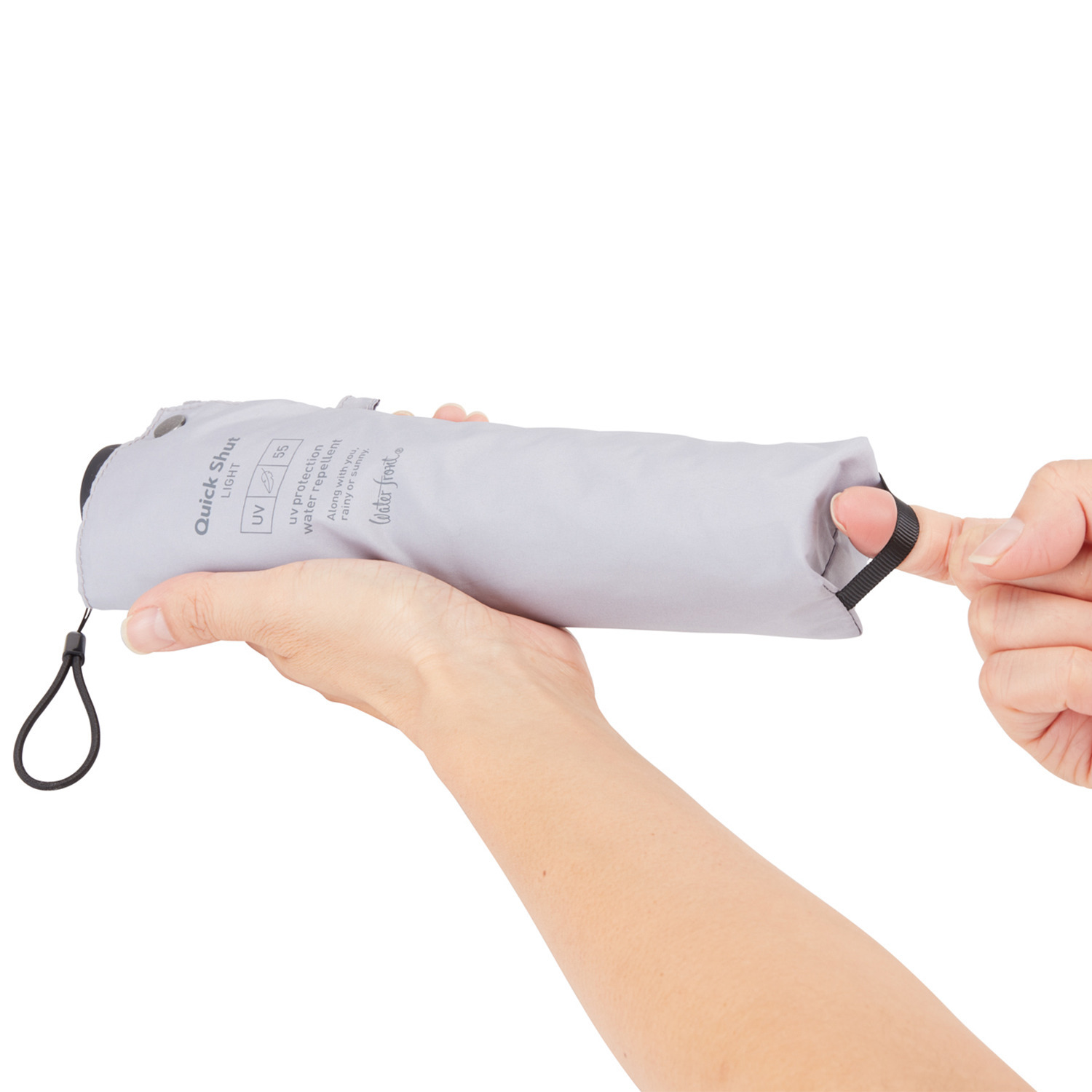 ウォーターフロント “クイックシャット 　ライト” 折りたたみ傘