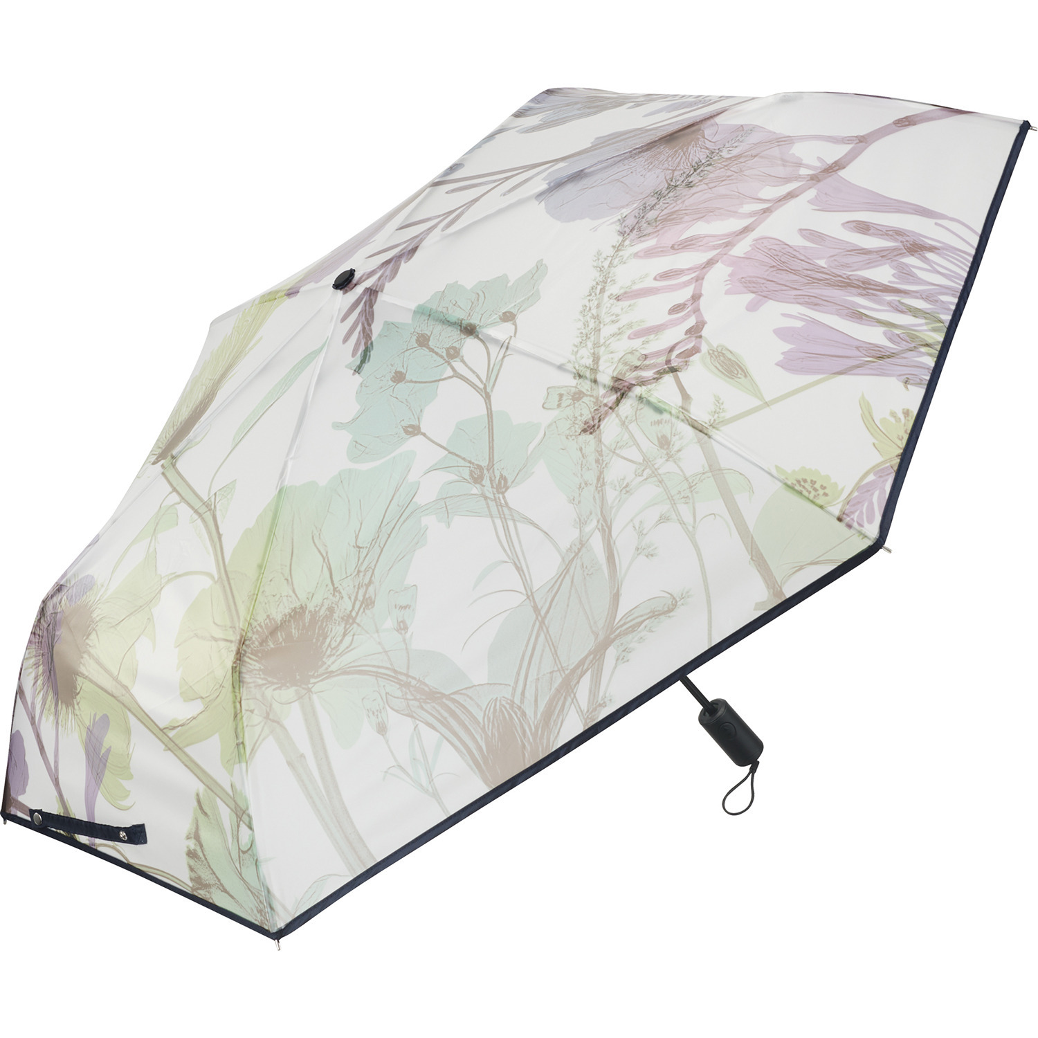 ウォーターフロント× ｍｅｍｏｒｉｆ． 自動開閉 折りたたみ傘