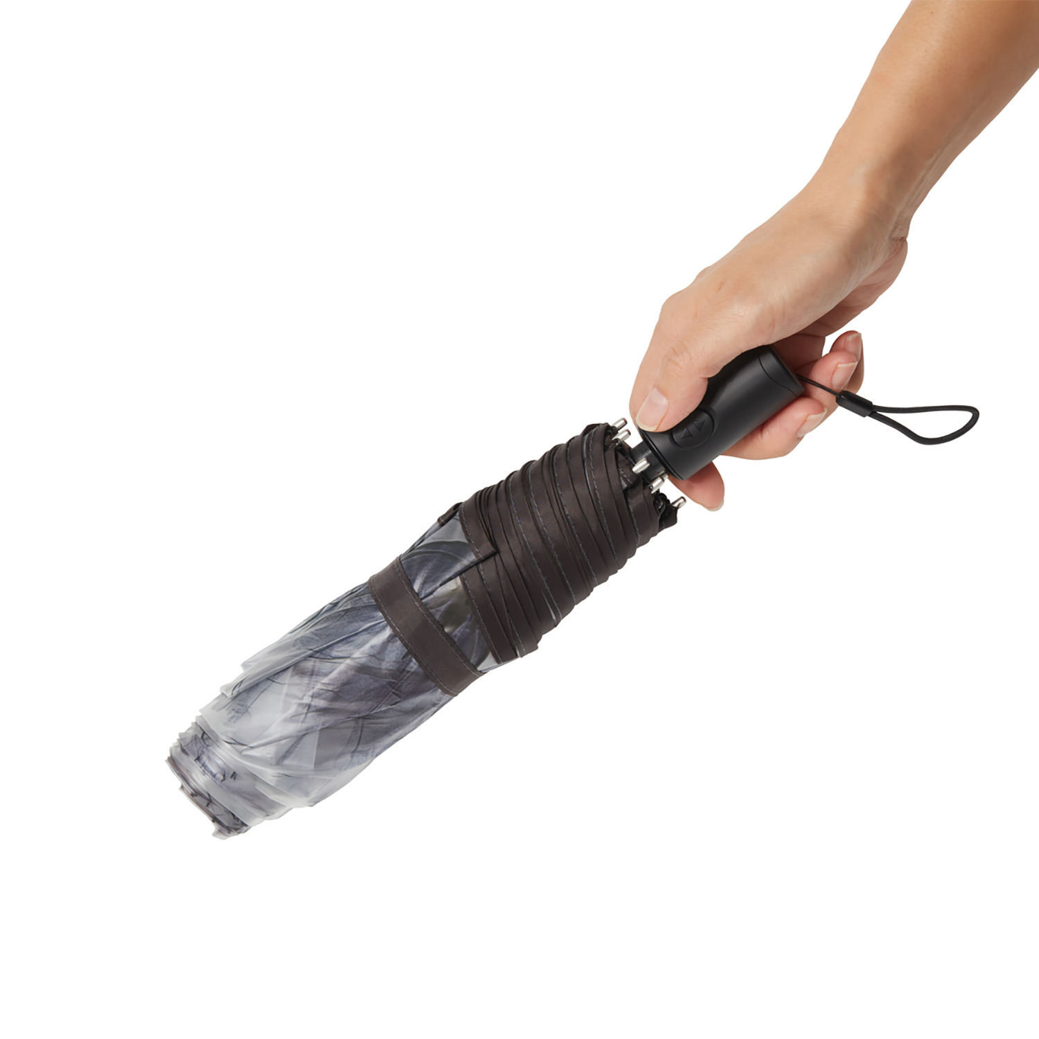 ウォーターフロント× ｍｅｍｏｒｉｆ． 自動開閉 折りたたみ傘