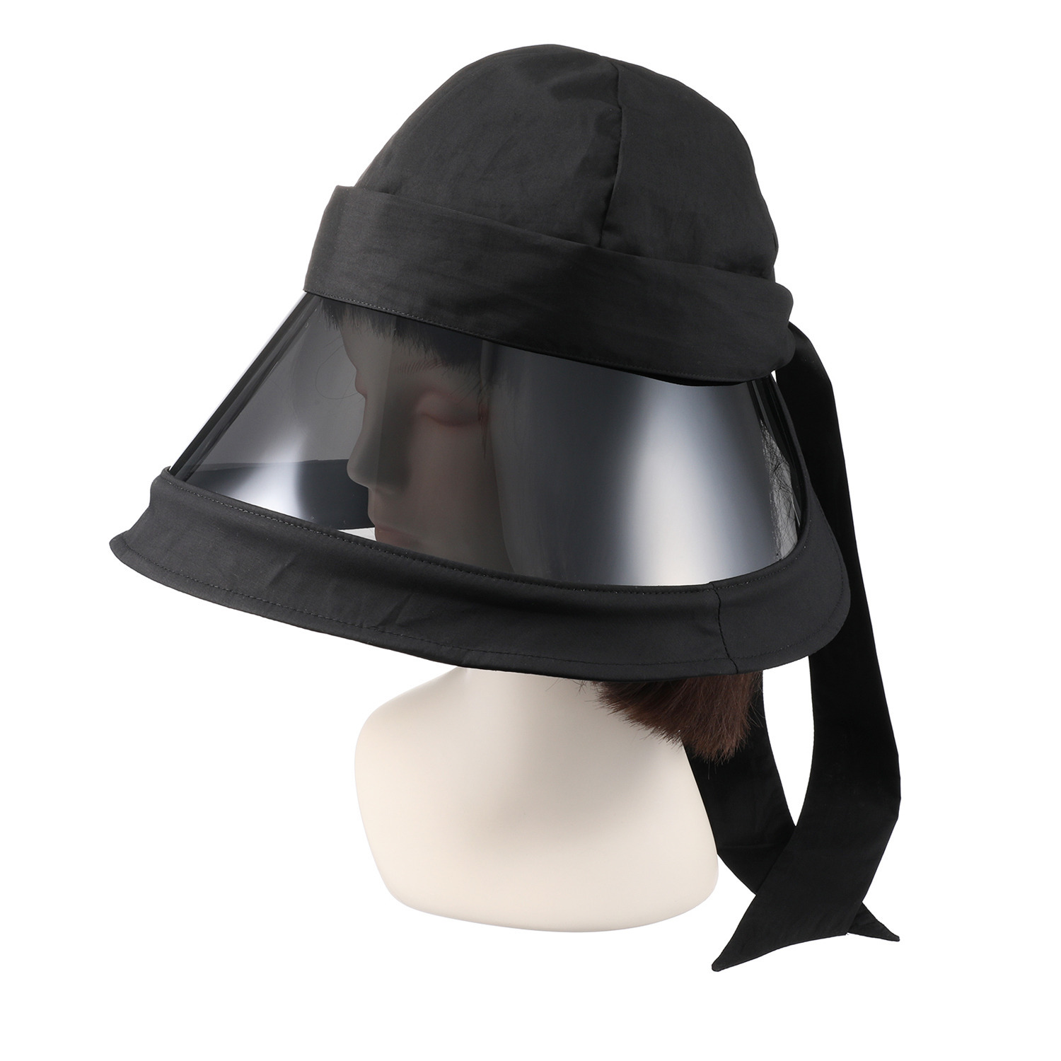 メイドバイスターズ ぐるっと サンバイザーパネル付き ＵＶカット帽子 （スカーフタイ付き）