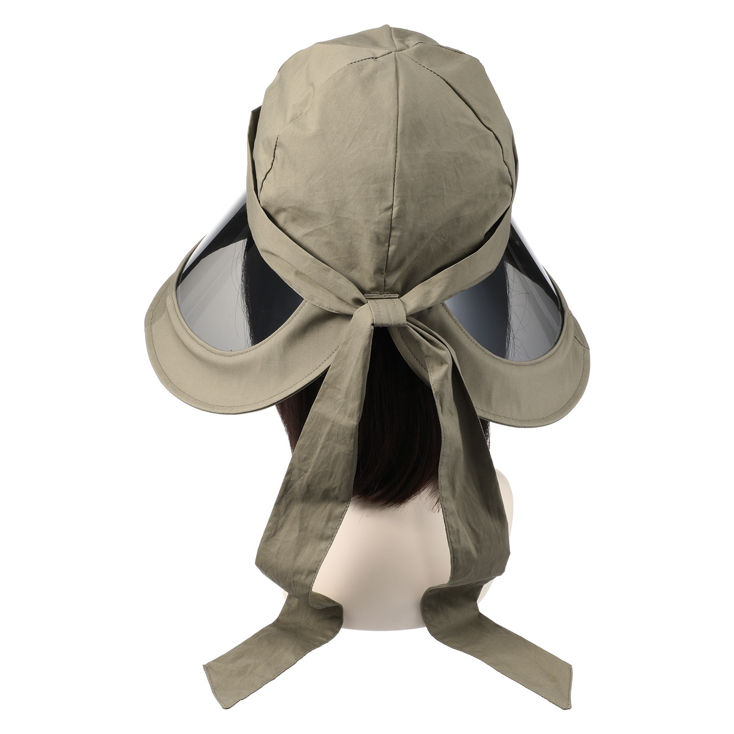 メイドバイスターズ ぐるっと サンバイザーパネル付き ＵＶカット帽子 （スカーフタイ付き）