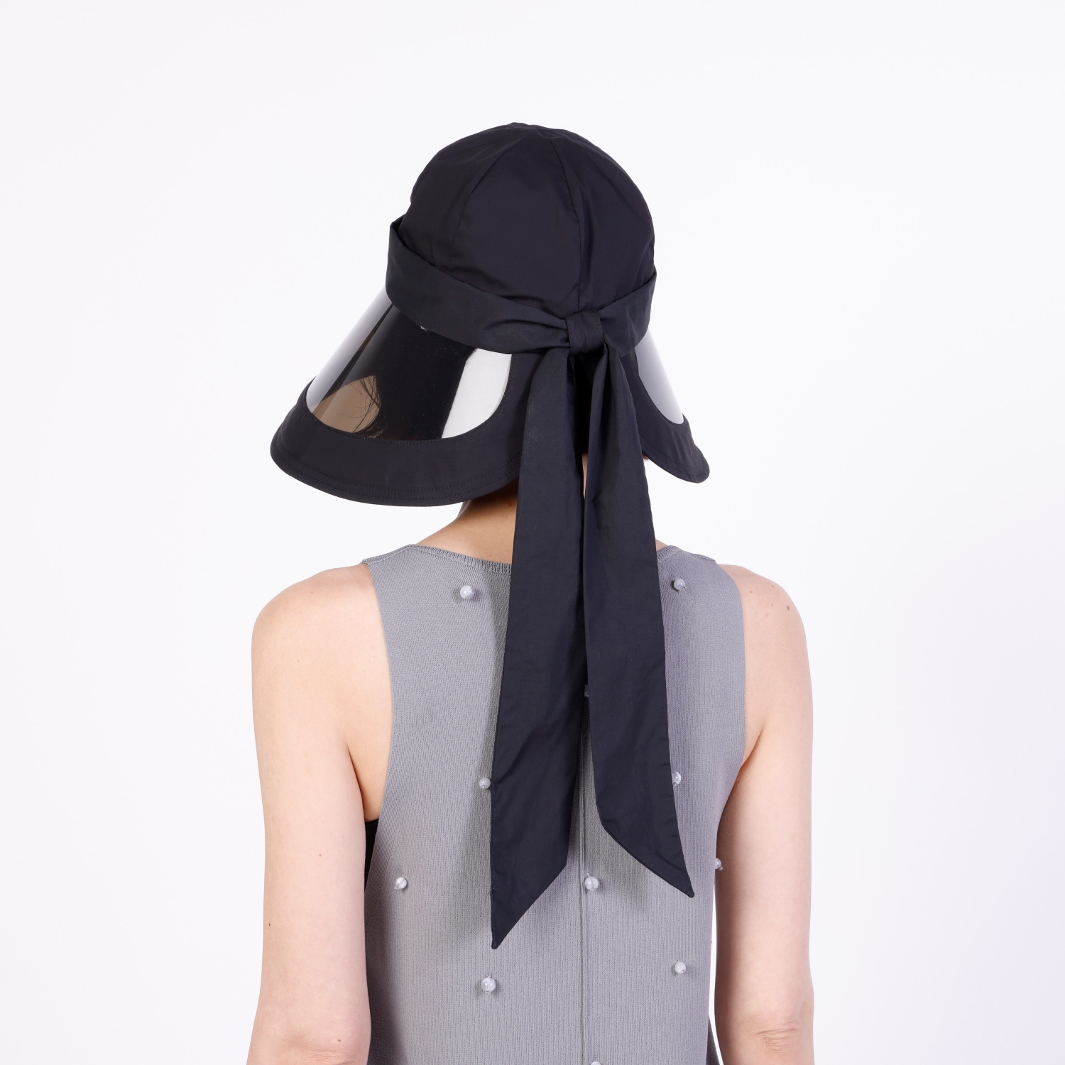 メイドバイスターズ ぐるっと サンバイザーパネル付き ＵＶカット帽子 （スカーフタイ付き）