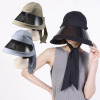 メイドバイスターズ ぐるっと サンバイザーパネル付き ＵＶカット帽子 （スカーフタイ付き）