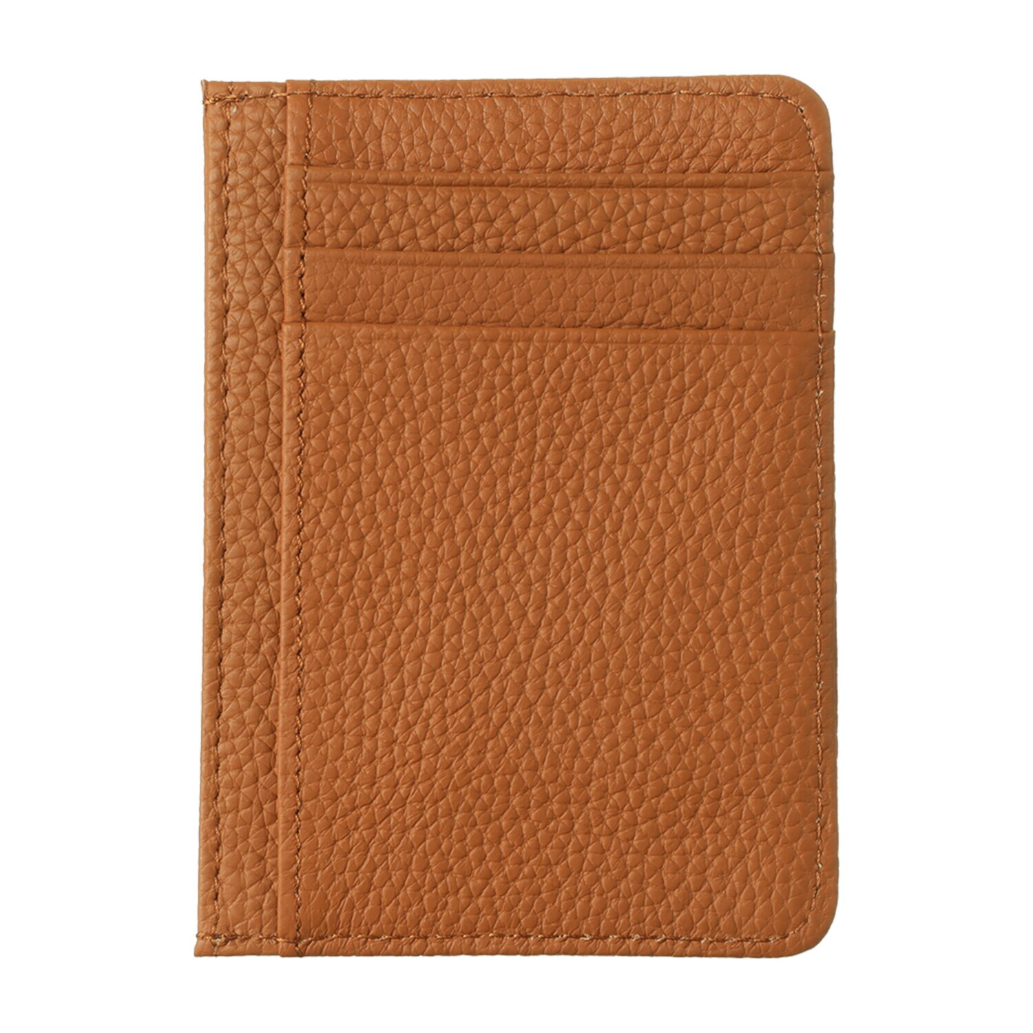 モーヴ 究極の ミニマリストウォレット！ 牛革 薄型両面カードケース