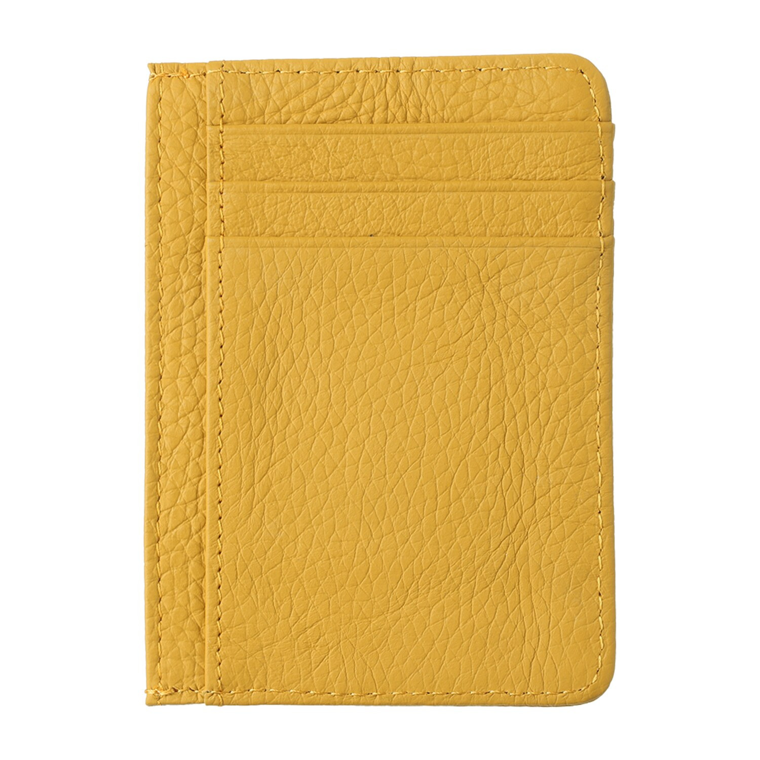 モーヴ 究極の ミニマリストウォレット！ 牛革 薄型両面カードケース