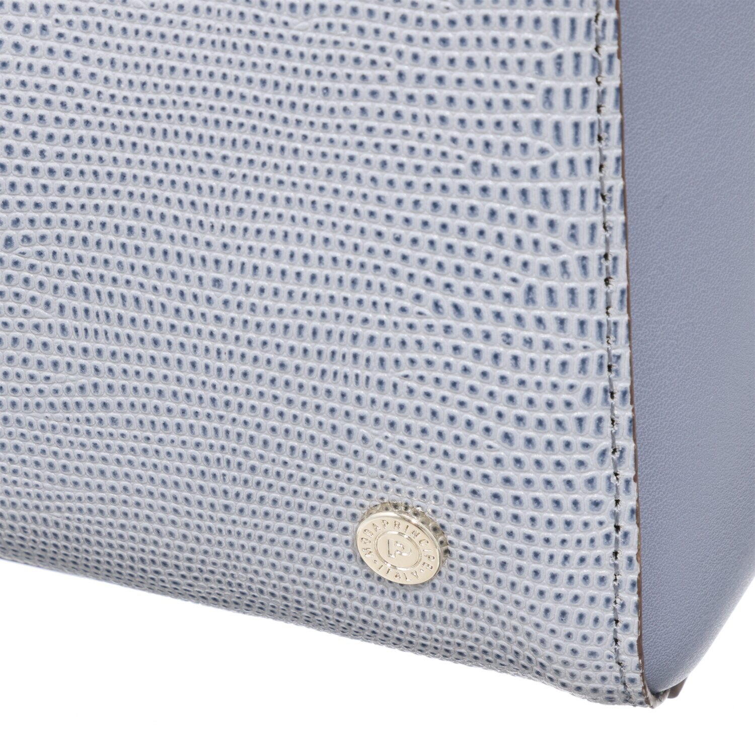 モーダプリンチペ はっ水 リザード型押しレザー ２ウェイショルダーバッグ