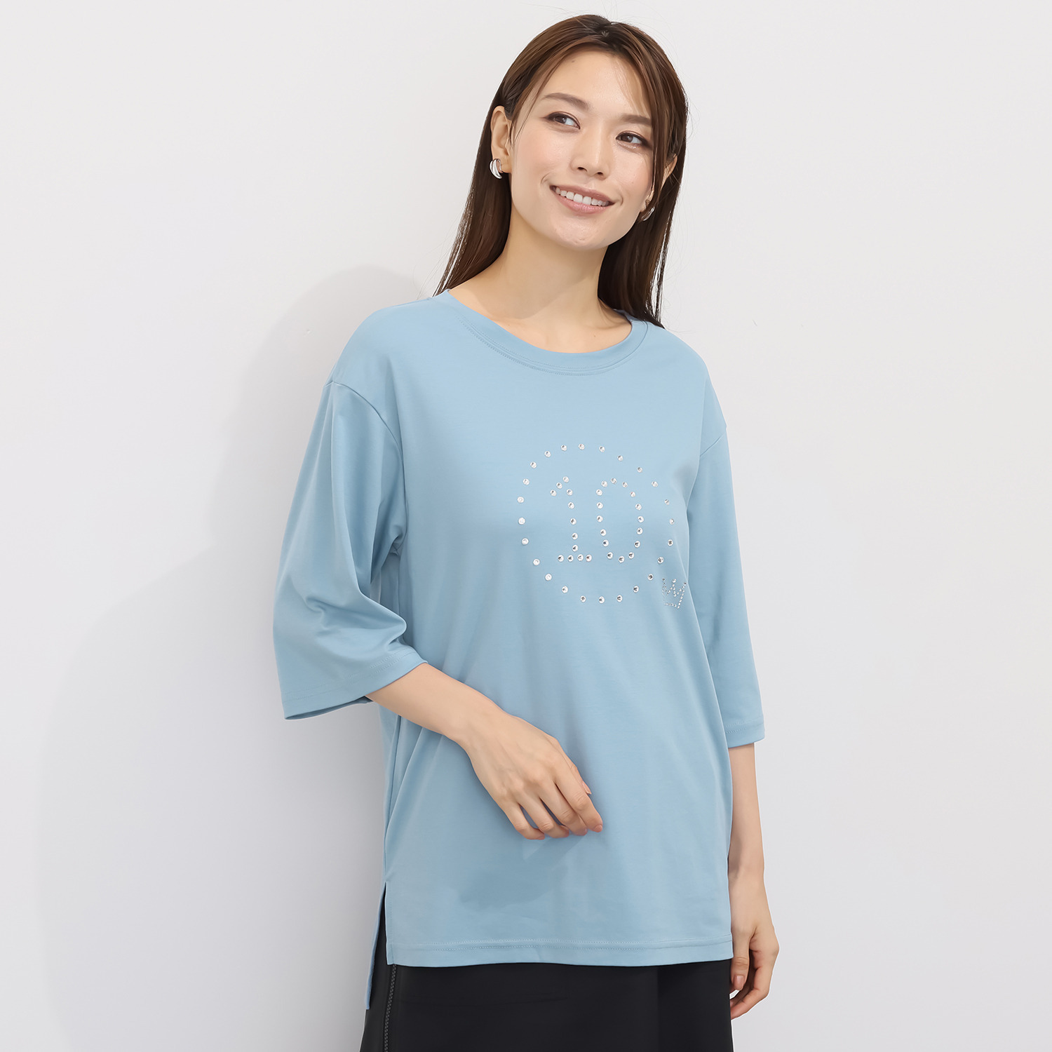 エムズ　スタイル コットンスムース アニバーサリー１０ キラキラプルオーバー