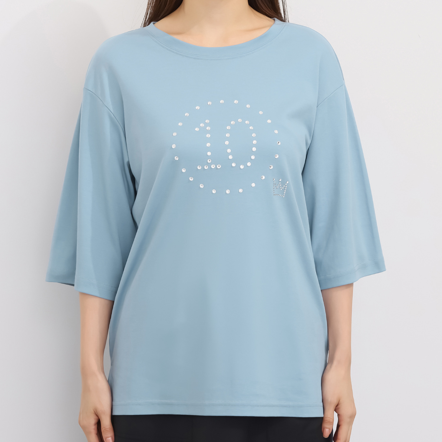 エムズ　スタイル コットンスムース アニバーサリー１０ キラキラプルオーバー