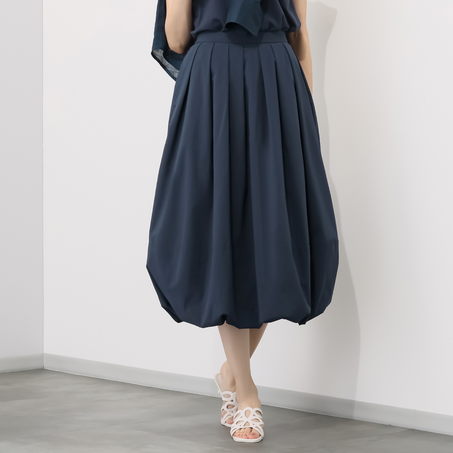 亀恭子セレクト！ アイラ はっ水 バルーンスカート