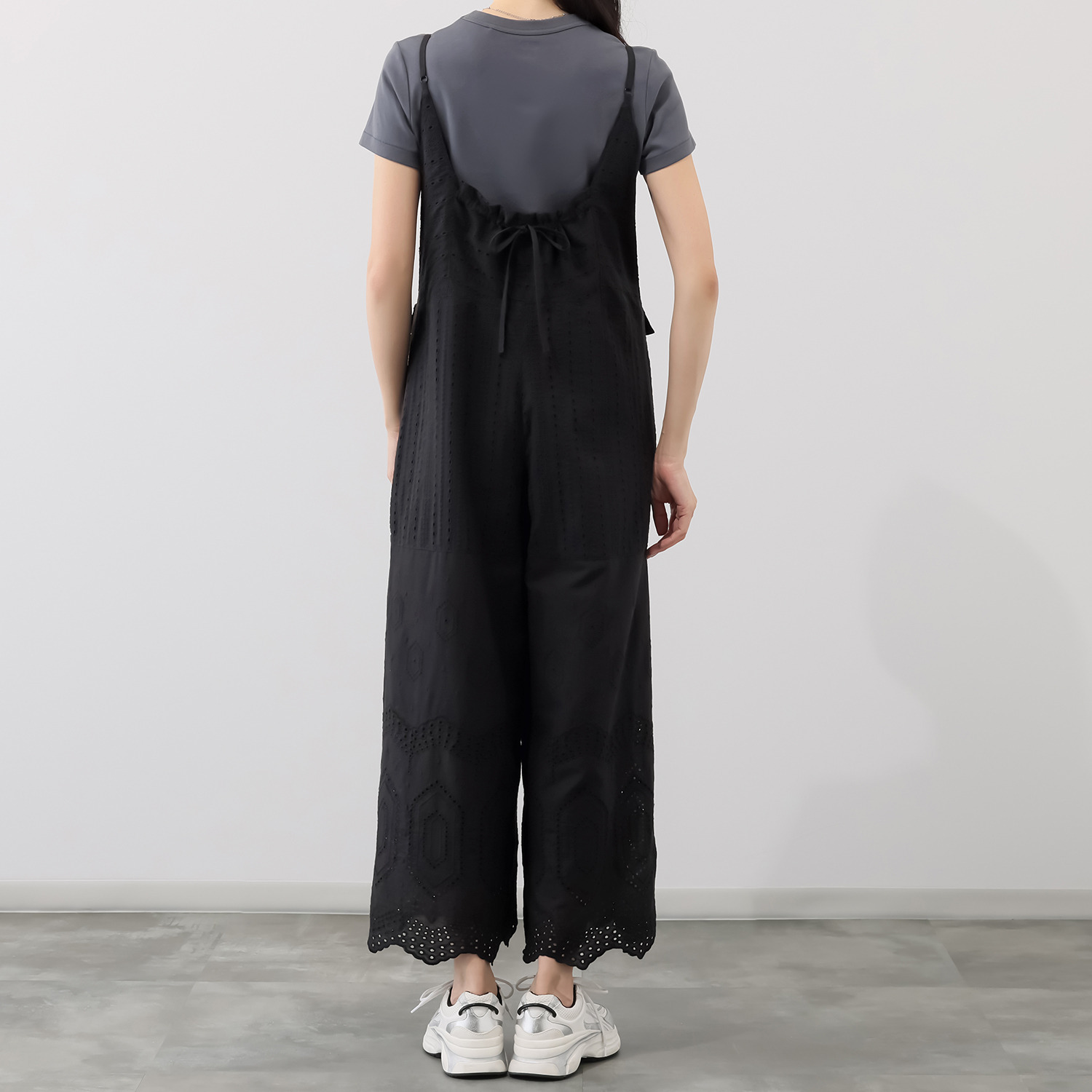 亀恭子セレクト！ アイラ 総レース サロペットパンツ