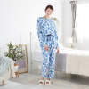 ナルエー コットン１００％ スムース 洋ナシデザイン ルームウェア上下セット