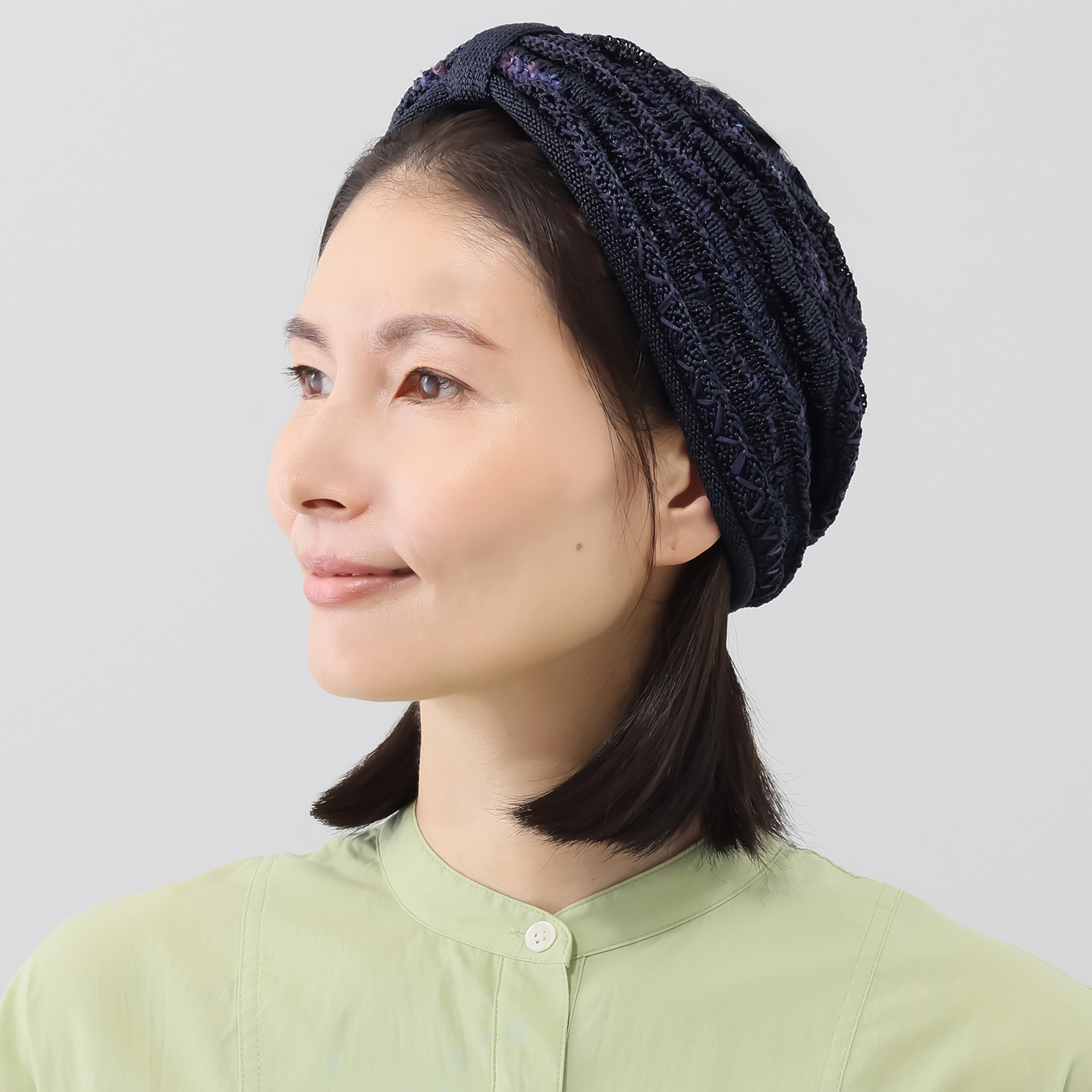 ベル・モード 日本製 マルチに使える 洗える リラックスヘアバンド