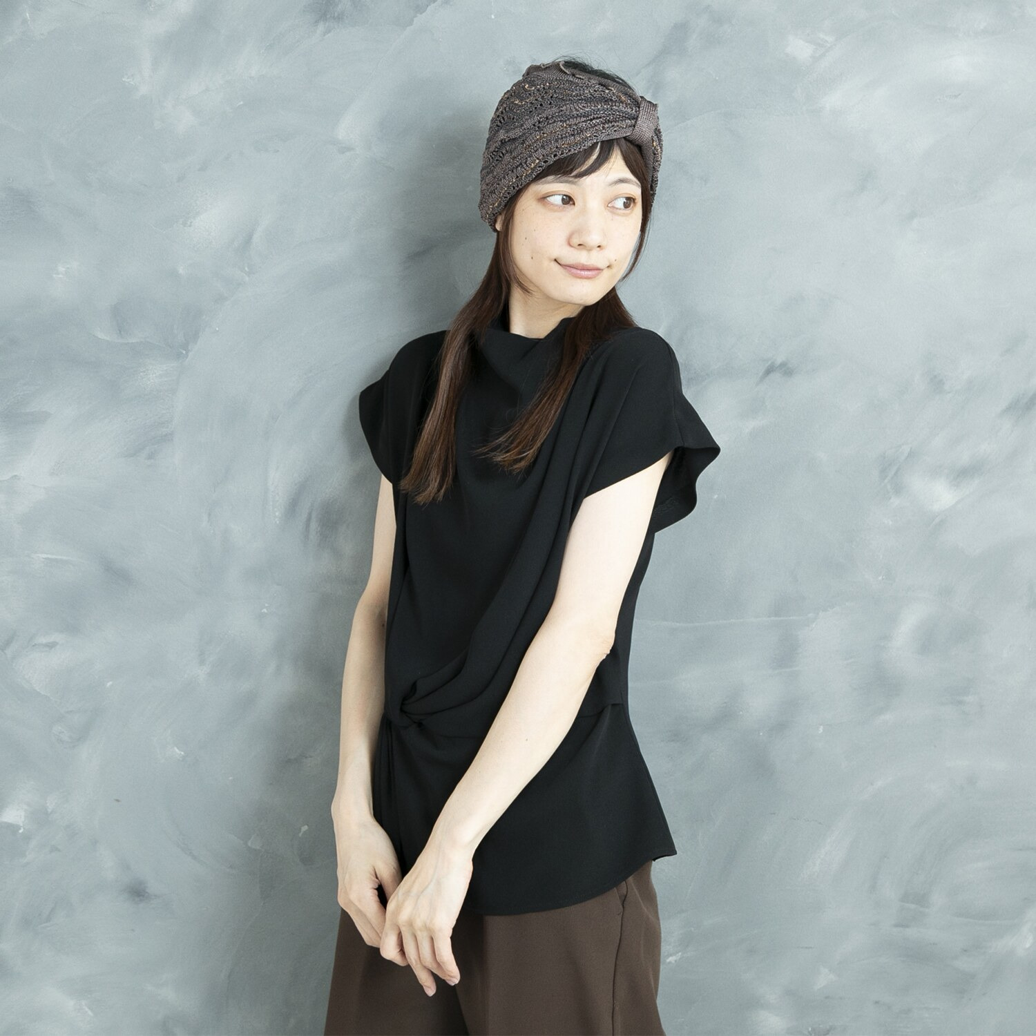 ベル・モード 日本製 マルチに使える 洗える リラックスヘアバンド