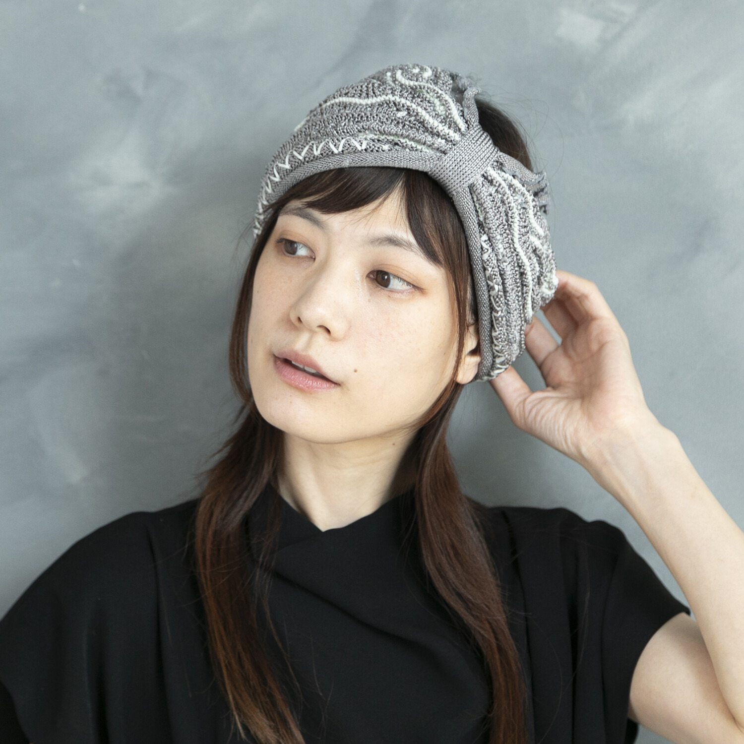 ベル・モード 日本製 マルチに使える 洗える リラックスヘアバンド