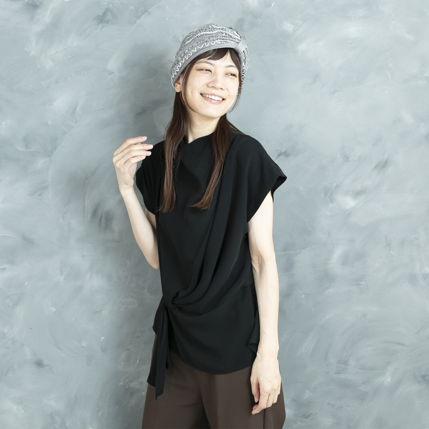 ベル・モード 日本製 マルチに使える 洗える リラックスヘアバンド