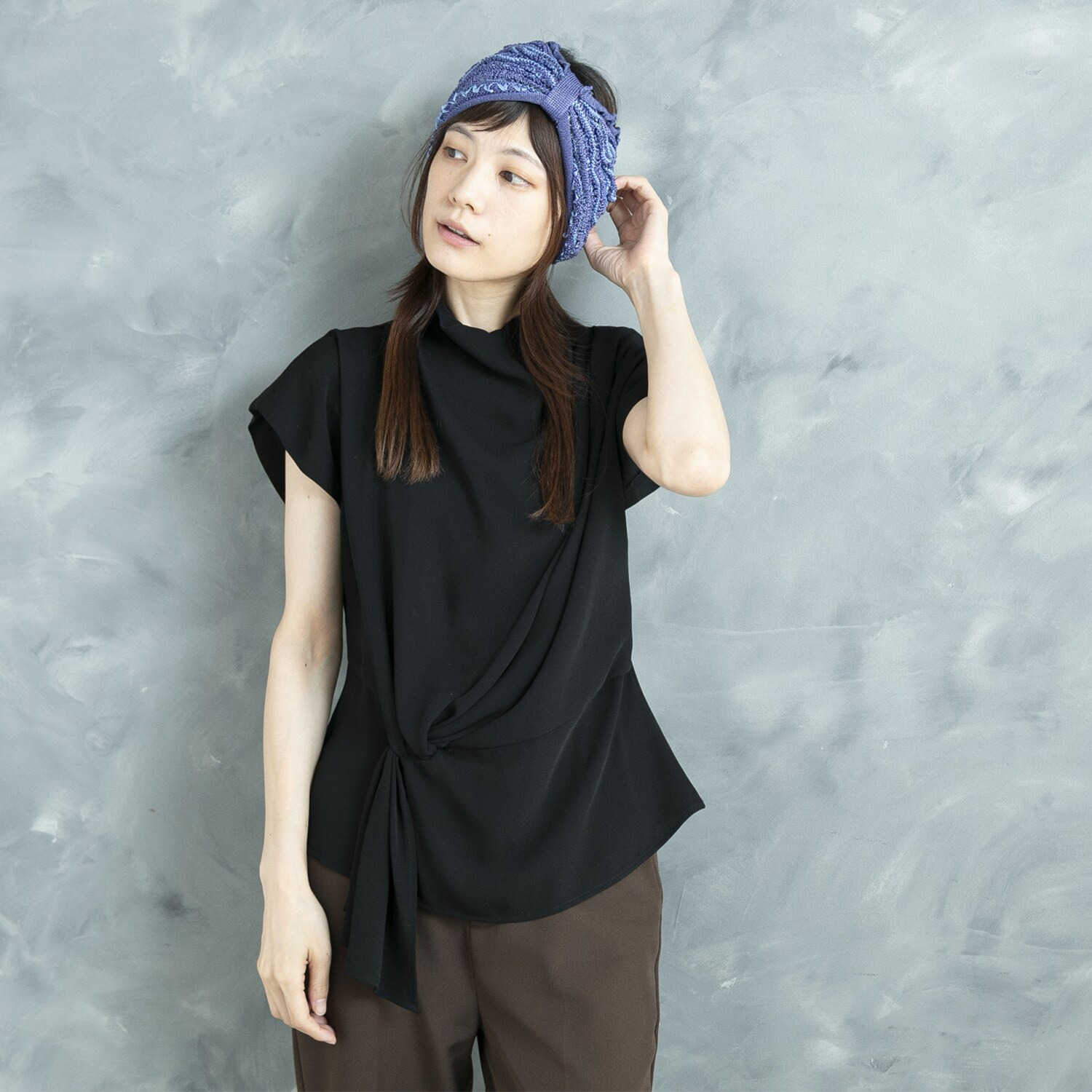 ベル・モード 日本製 マルチに使える 洗える リラックスヘアバンド