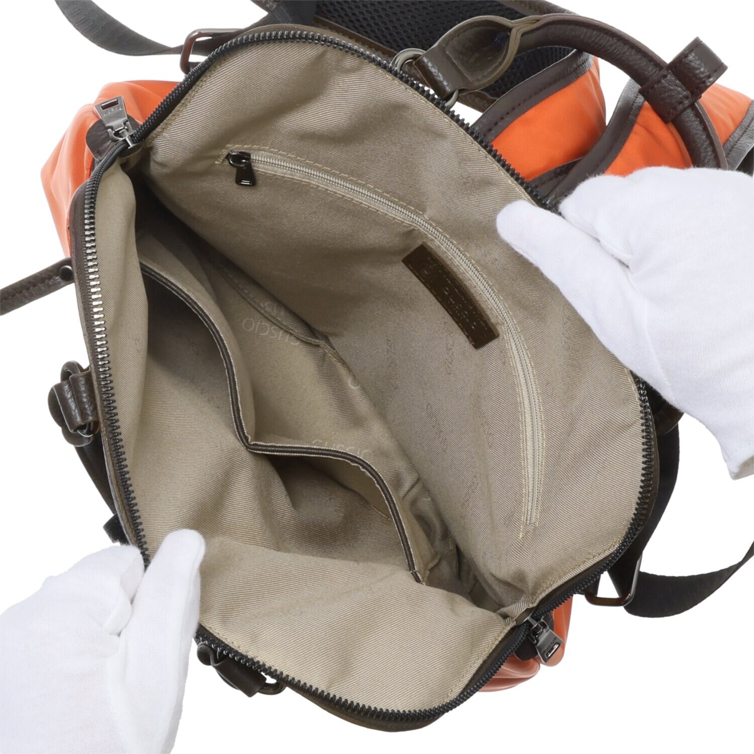 グッシオイタリー はっ水 高密度ナイロンリュック＆ フレブルちゃん マルチケースセット